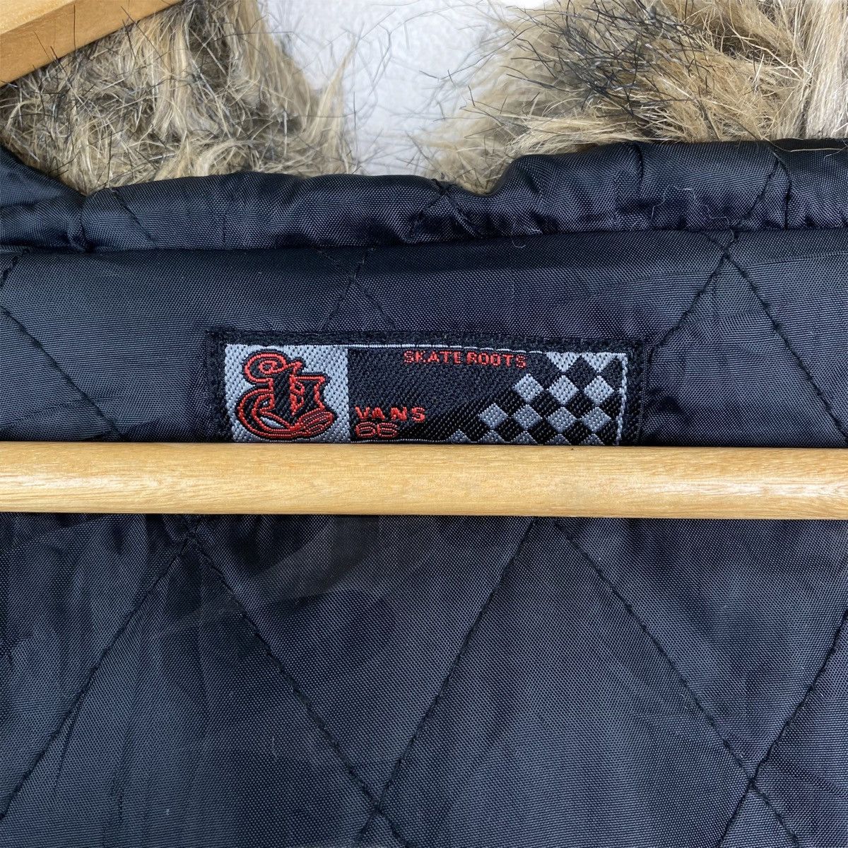Vans × Vintage VINTAGE VANS SMALL LOGO SKATEBOARD FLIGHT JACKET HOODIE Size US L / EU 52-54 / 3 - 7 Thumbnail