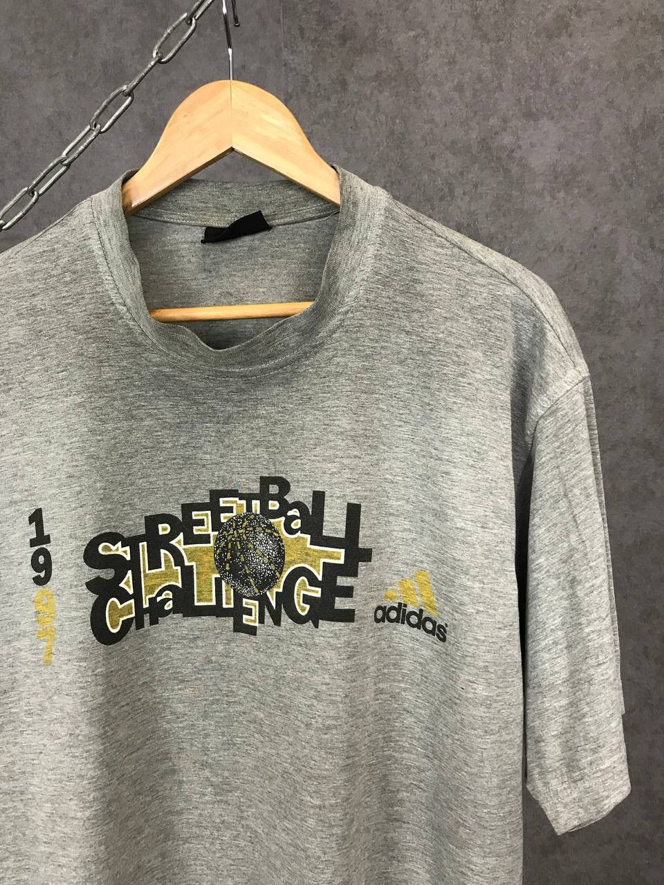 Adidas × Vintage Adidas 1997 streetball challenge vintage tee Size US XL / EU 56 / 4 - 2 Thumbnail