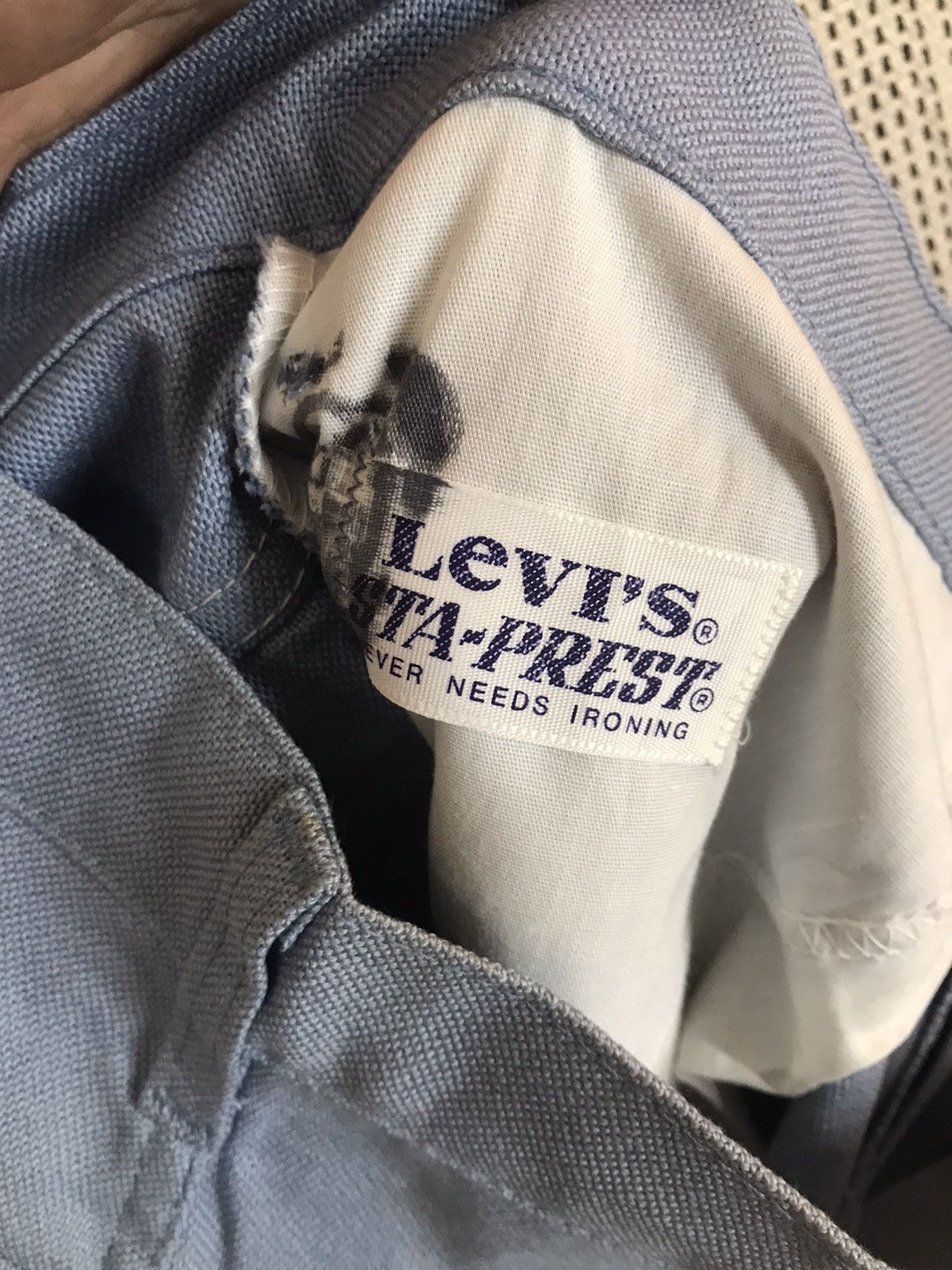 Levi's × Vintage ‼️NOS WITH RECEIPT PURCHASE 1988 TRUE VTG LEVI'S STA-PREST‼️ Size US 36 / EU 52 - 6 Thumbnail