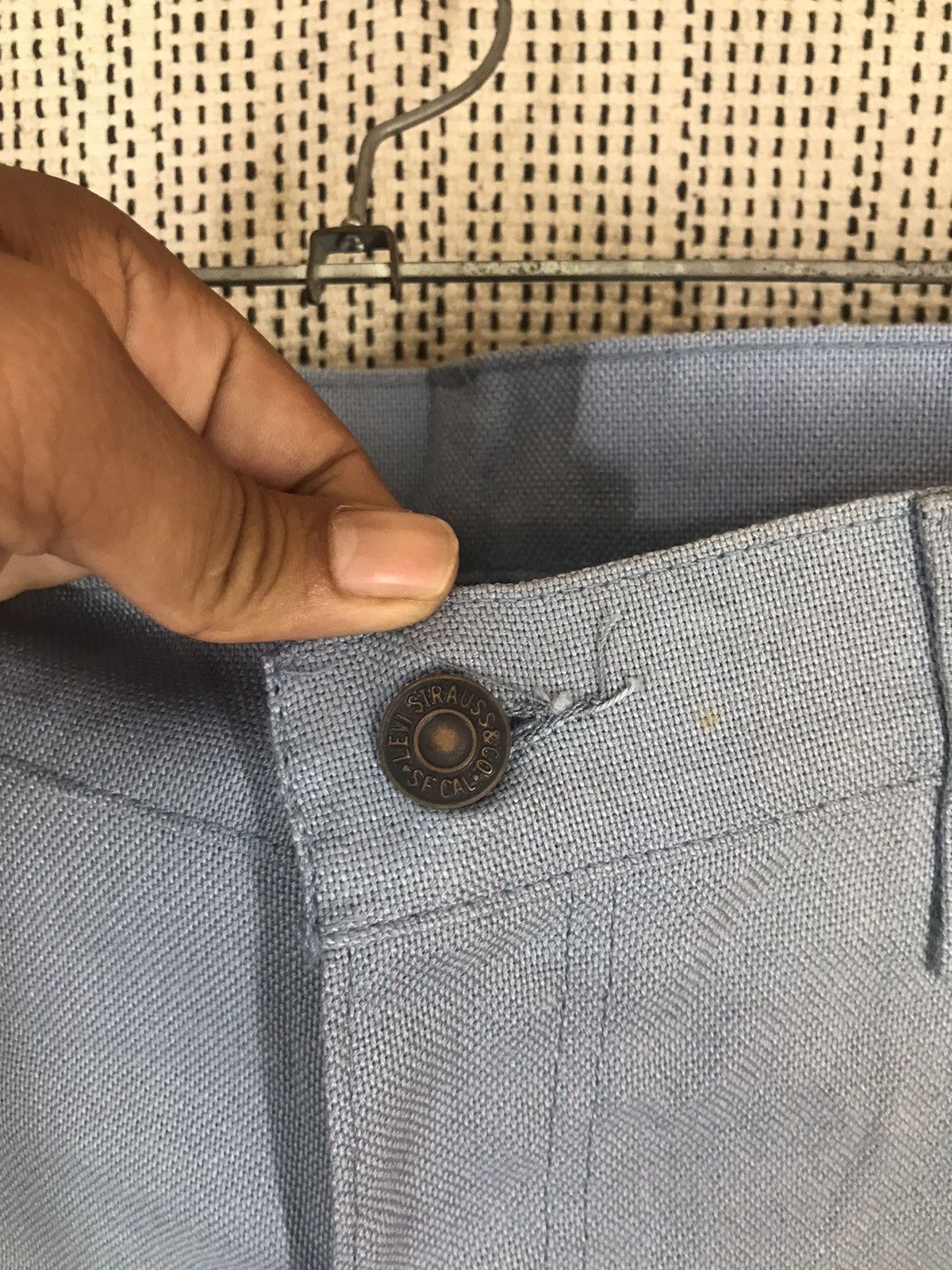Levi's × Vintage ‼️NOS WITH RECEIPT PURCHASE 1988 TRUE VTG LEVI'S STA-PREST‼️ Size US 36 / EU 52 - 4 Thumbnail