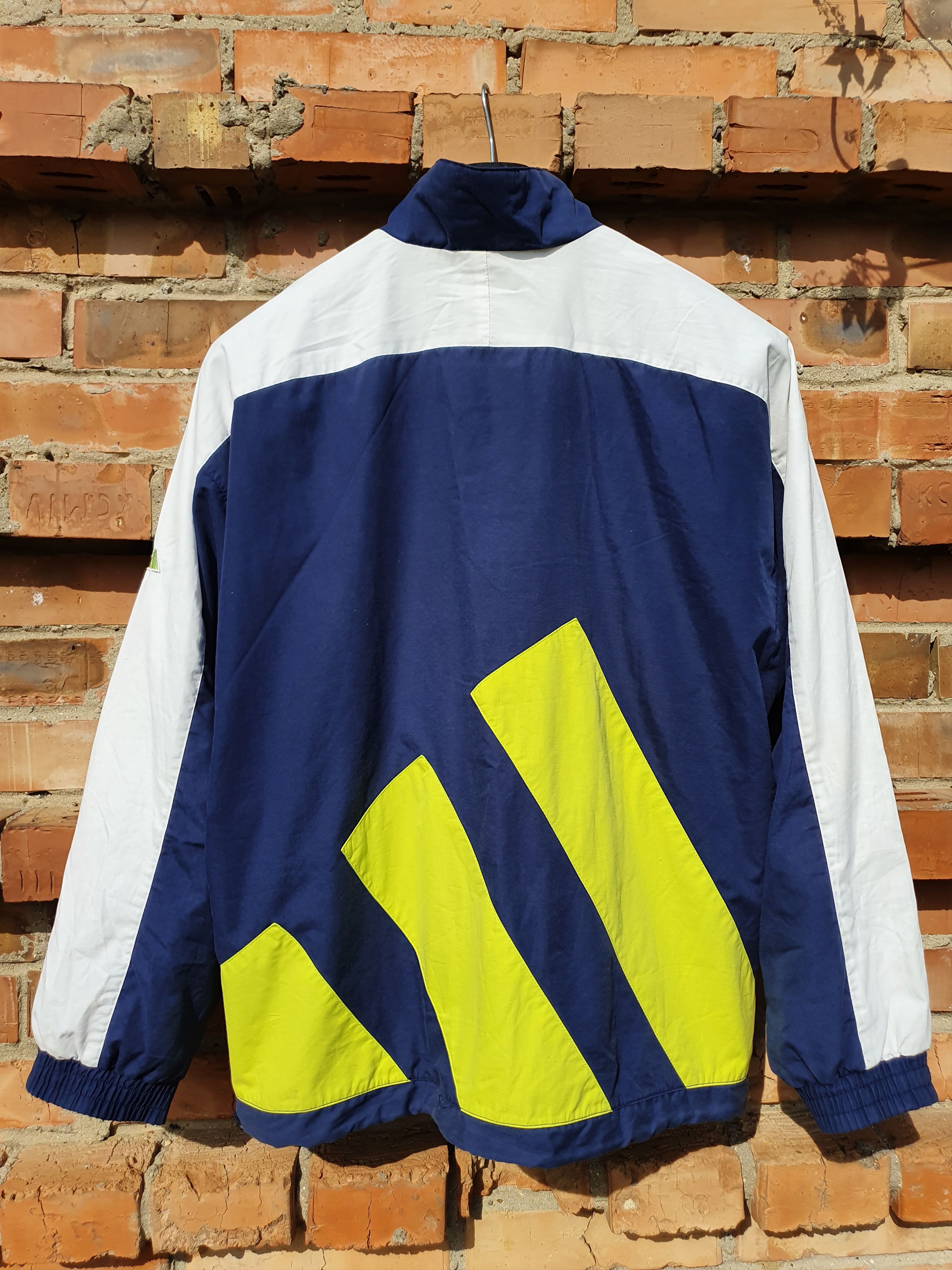 Adidas × Vintage Vintage ADIDAS Anorak Jacket Big Logo PALACE Style Size US M / EU 48-50 / 2 - 5 Thumbnail