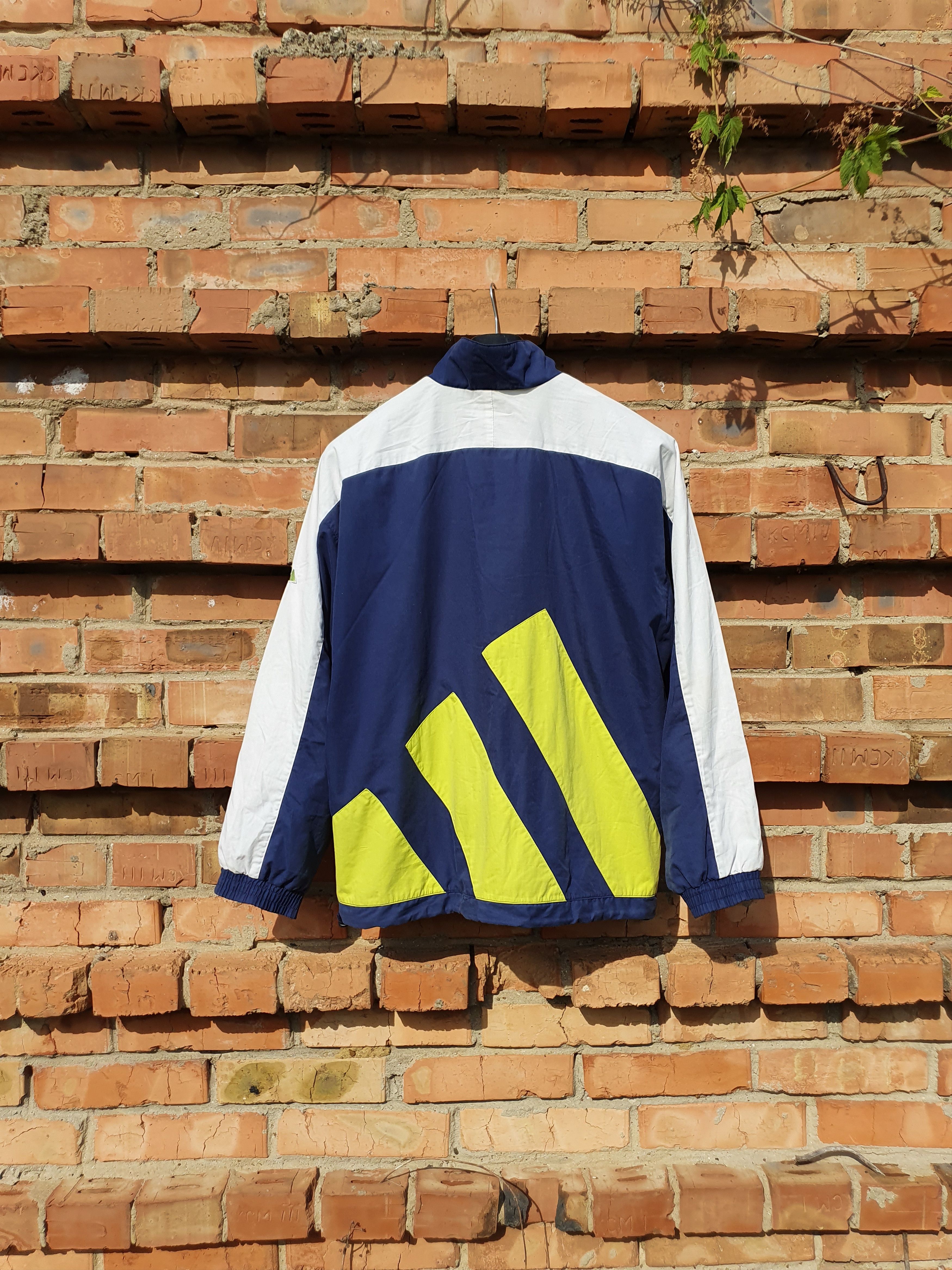 Adidas × Vintage Vintage ADIDAS Anorak Jacket Big Logo PALACE Style Size US M / EU 48-50 / 2 - 9 Thumbnail