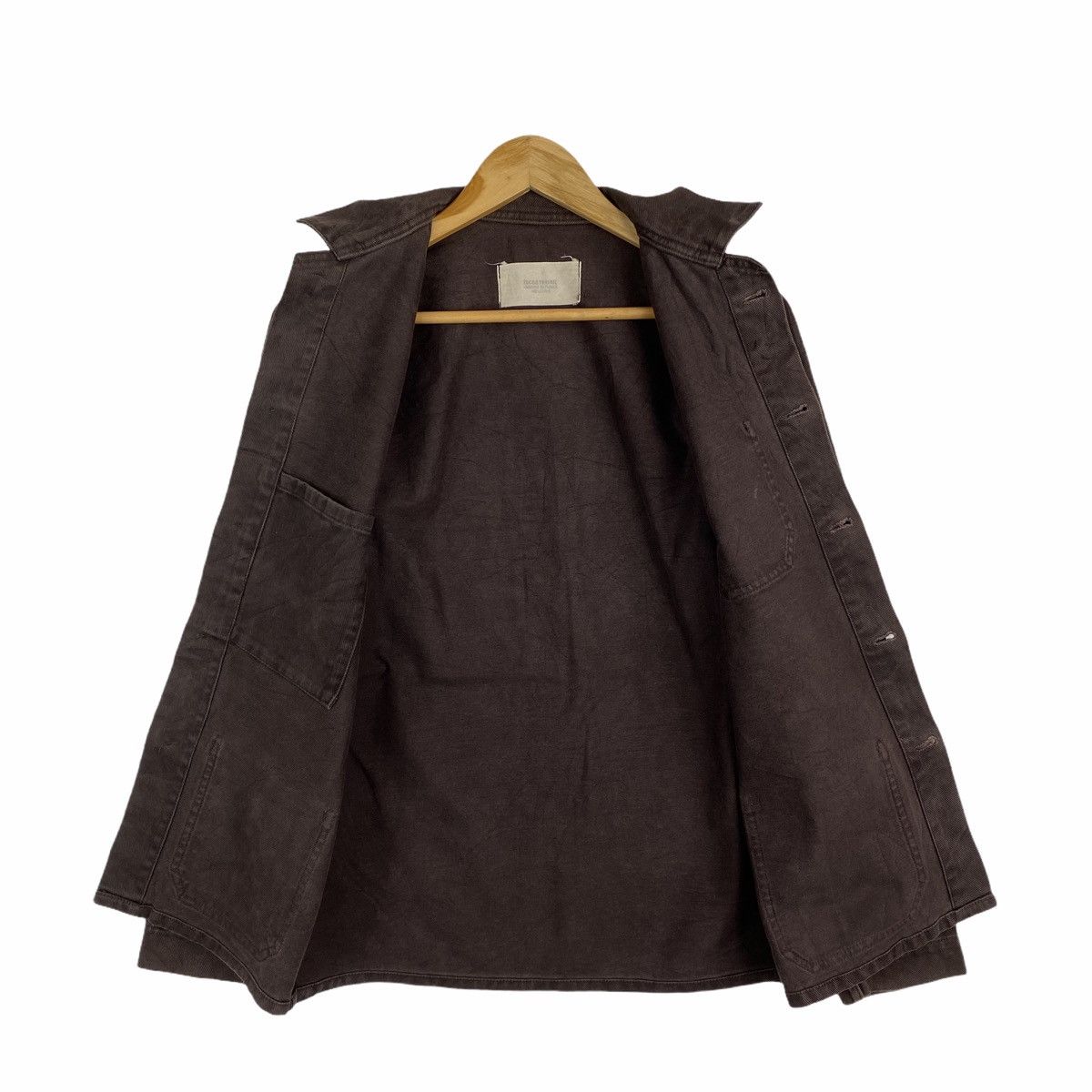 CABANE de ZUCCa VINTAGE CABANE DE ZUCCA TRAVAIL FULLY BUTTON DENIM JACKET Size US XS / EU 42 / 0 - 3 Thumbnail