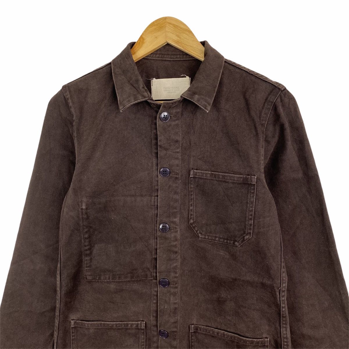 CABANE de ZUCCa VINTAGE CABANE DE ZUCCA TRAVAIL FULLY BUTTON DENIM JACKET Size US XS / EU 42 / 0 - 5 Thumbnail