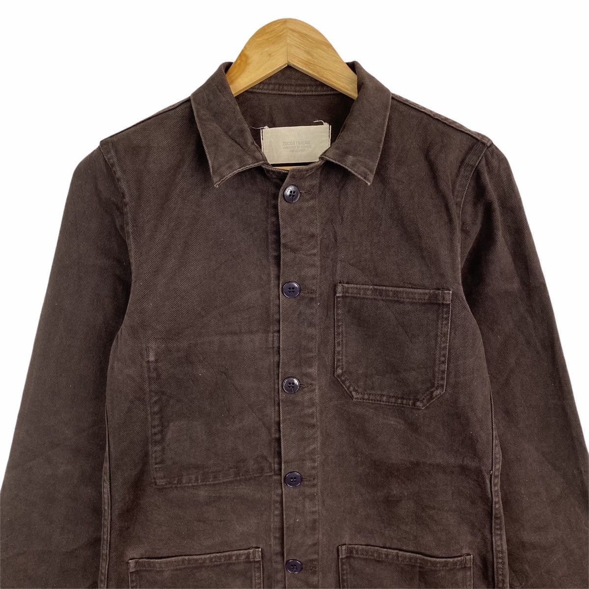 CABANE de ZUCCa VINTAGE CABANE DE ZUCCA TRAVAIL FULLY BUTTON DENIM JACKET Size US XS / EU 42 / 0 - 4 Thumbnail