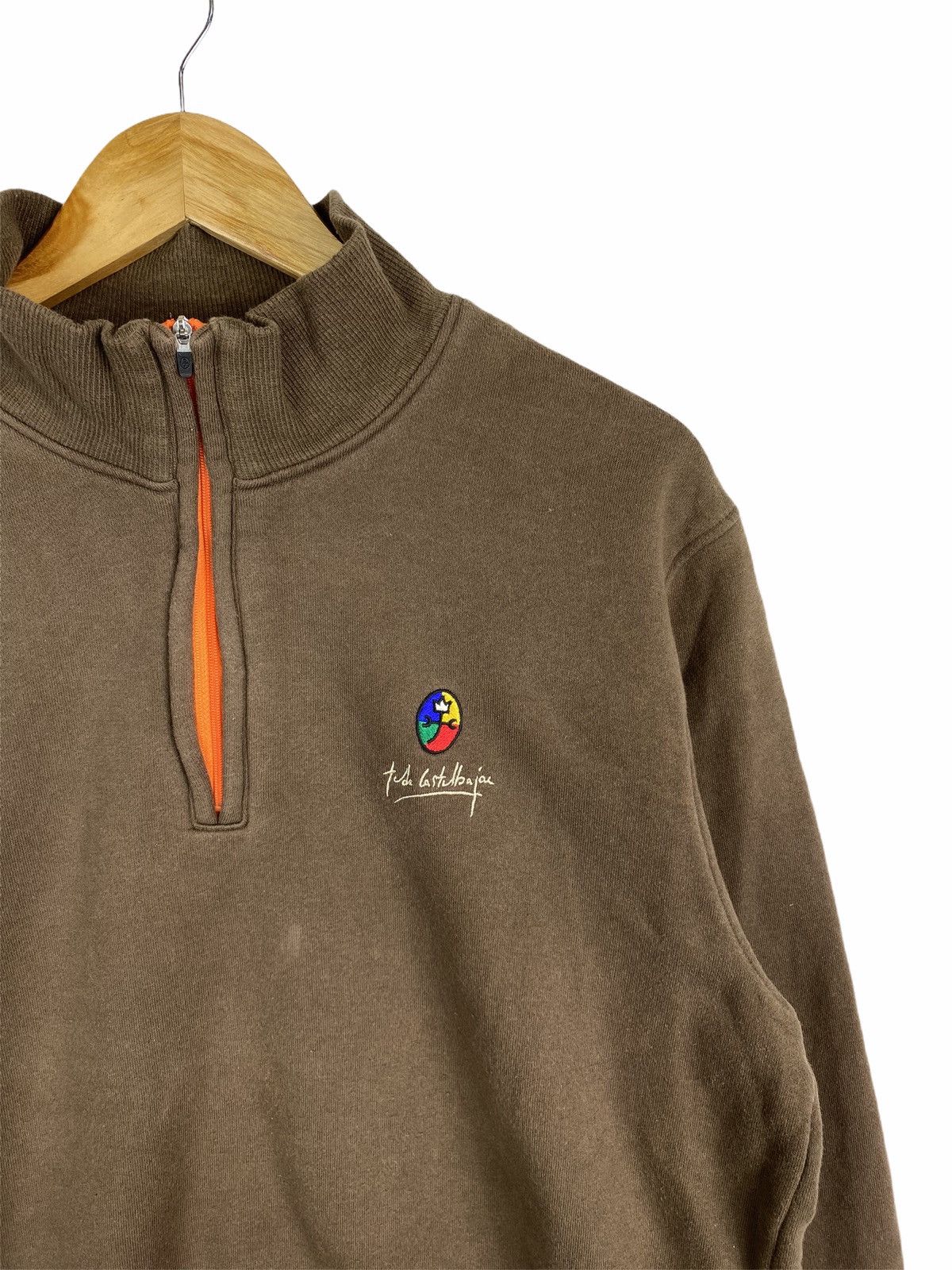 Jean Charles De Castelbajac VINTAGE CASTELBAJAC SPORT BIG LOGO EMBROIDERED SWEATSHIRT Size US L / EU 52-54 / 3 - 4 Thumbnail