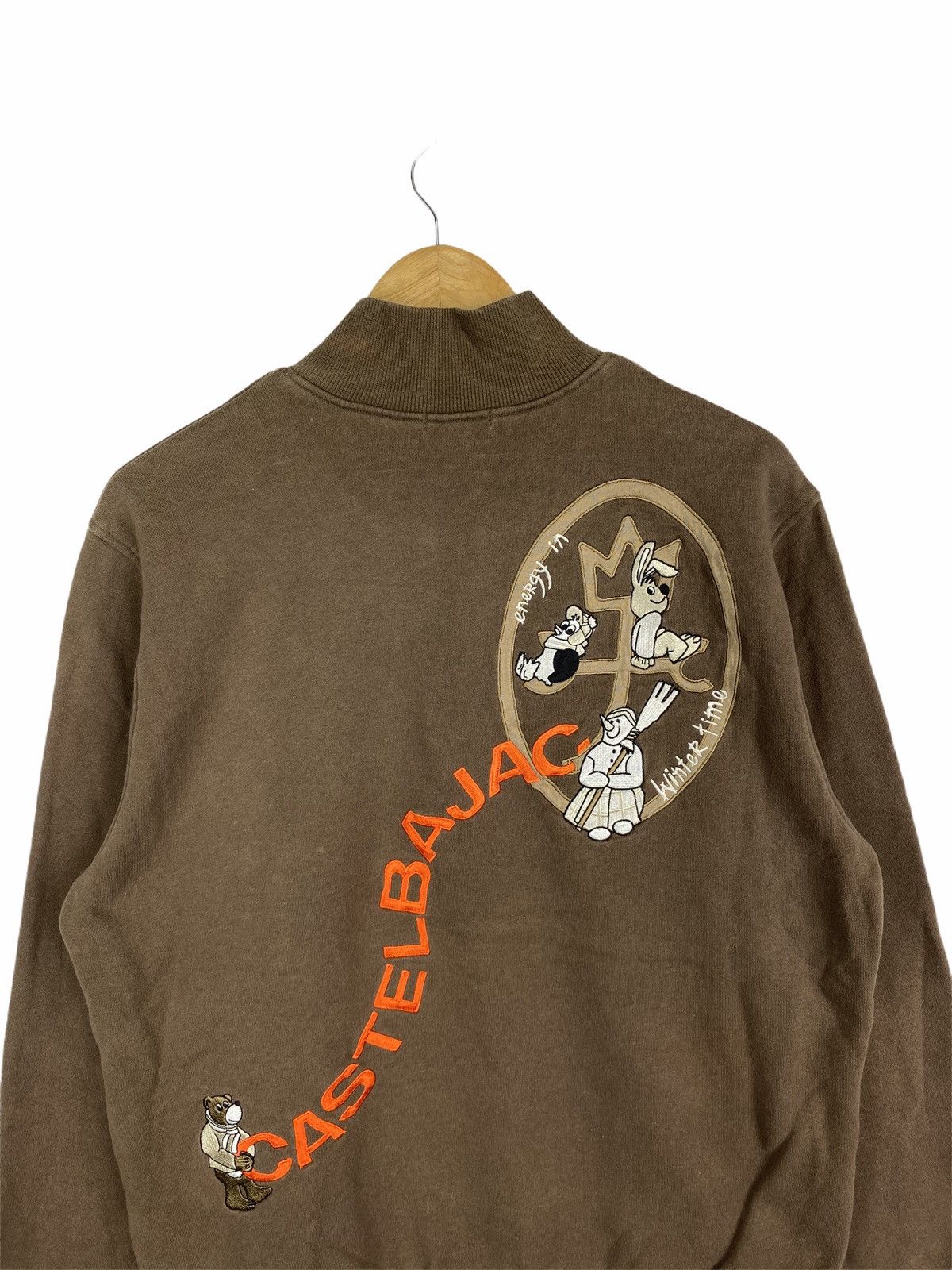 Jean Charles De Castelbajac VINTAGE CASTELBAJAC SPORT BIG LOGO EMBROIDERED SWEATSHIRT Size US L / EU 52-54 / 3 - 3 Thumbnail