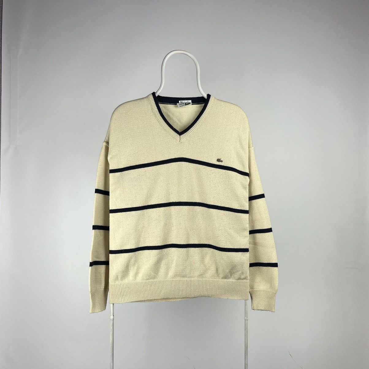 Lacoste Lacoste sweater jumper v-neck size Large Size US L / EU 52-54 / 3 - 1 Thumbnail
