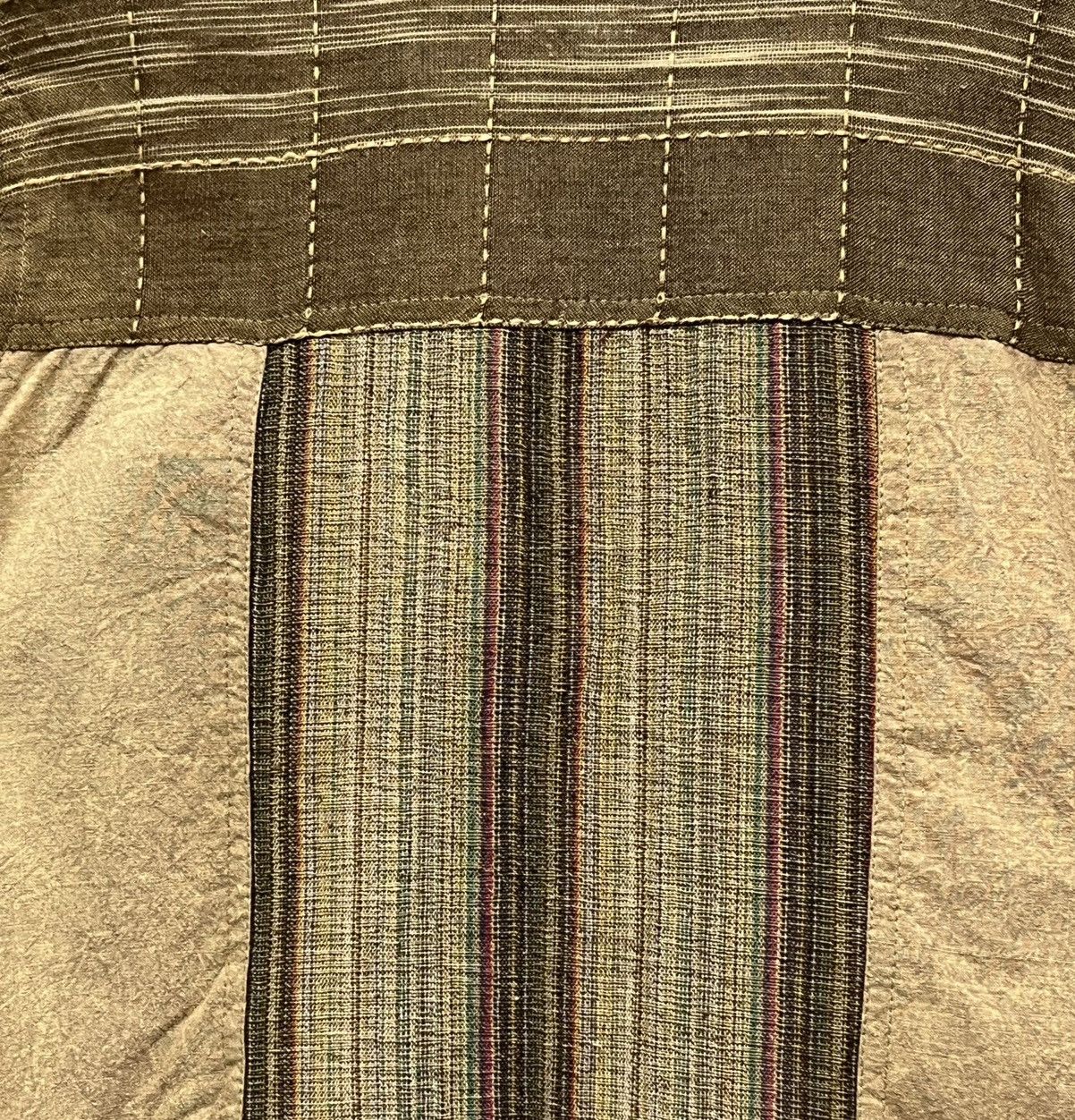 Jun Takahashi × Vintage KAWAMAHAL 90's Native Patchwork Sashiko Vest Kapital Style Size US M / EU 48-50 / 2 - 7 Thumbnail