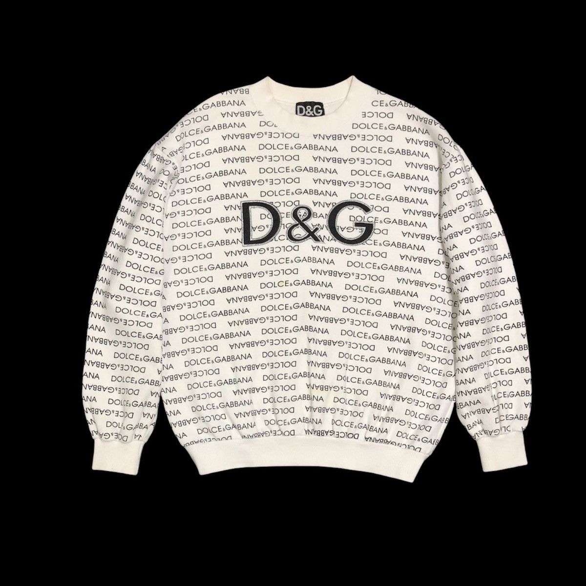 Dolce & Gabbana Vintage 90s Dolce&Gabbana Full Print Sweatshirt Size US M / EU 48-50 / 2 - 4 Thumbnail