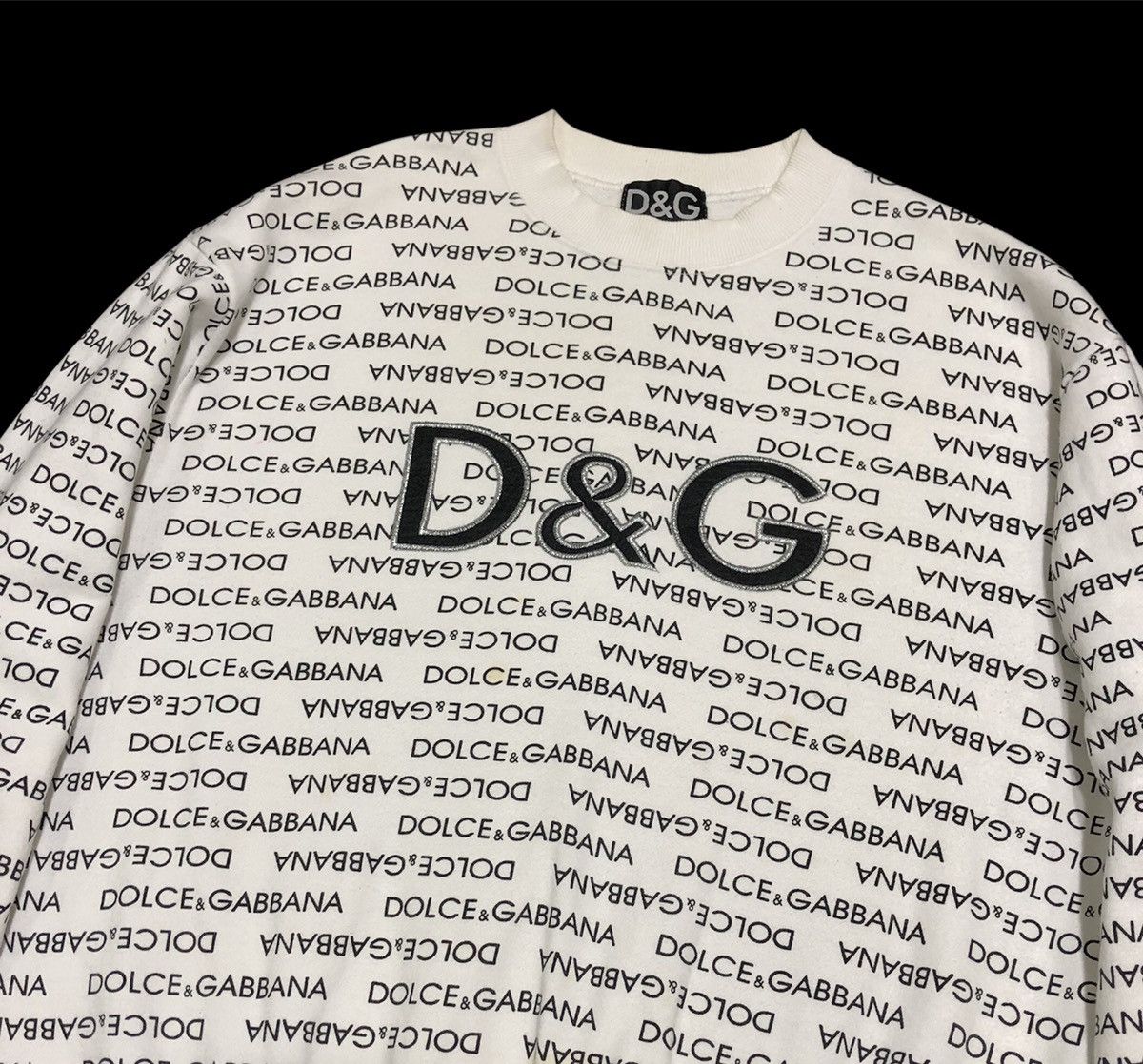 Dolce & Gabbana Vintage 90s Dolce&Gabbana Full Print Sweatshirt Size US M / EU 48-50 / 2 - 9 Thumbnail