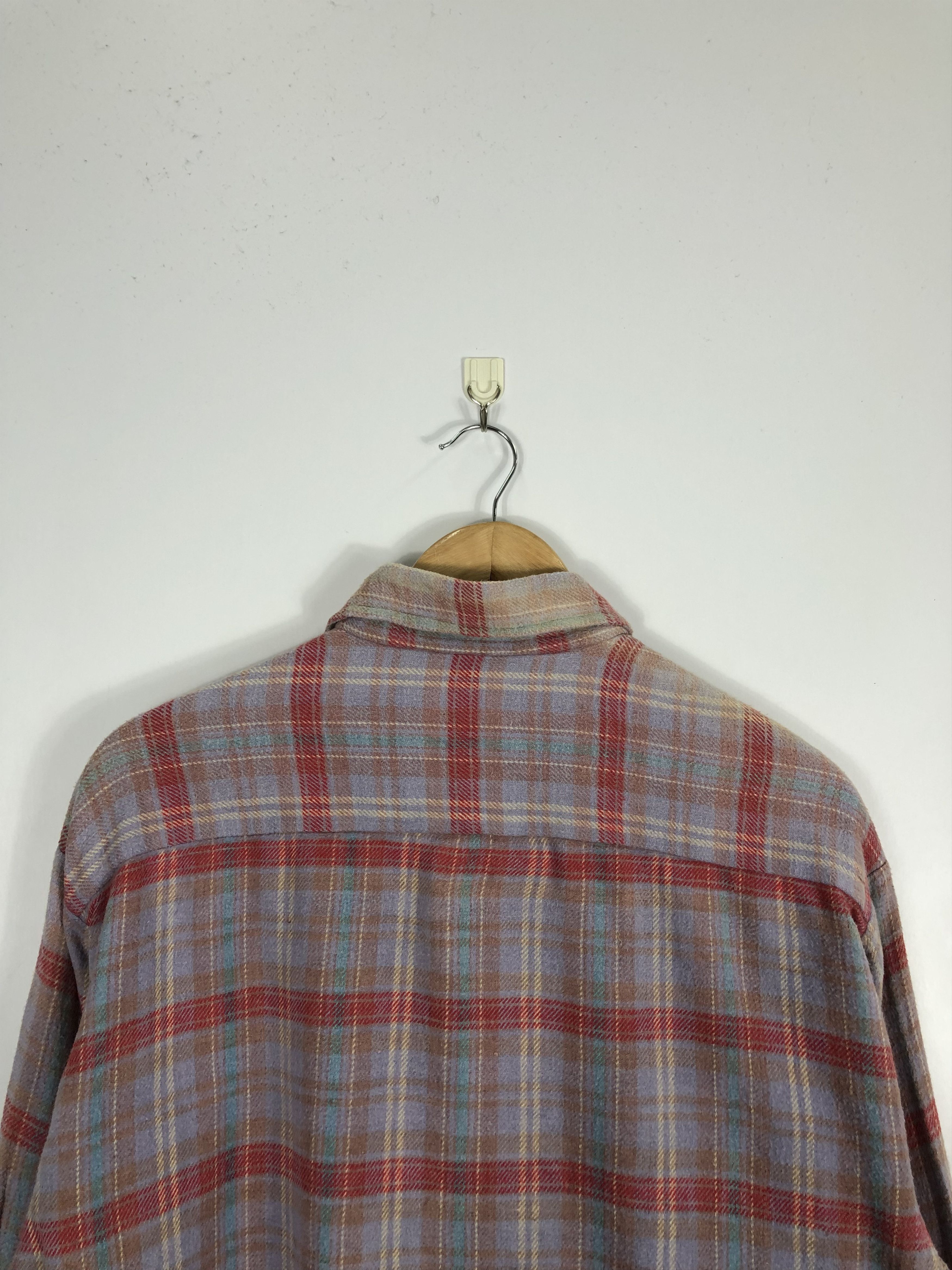 Japanese Brand × Vintage Vintage Welter Shadow Plaid Tartan Flannel Size US L / EU 52-54 / 3 - 4 Thumbnail