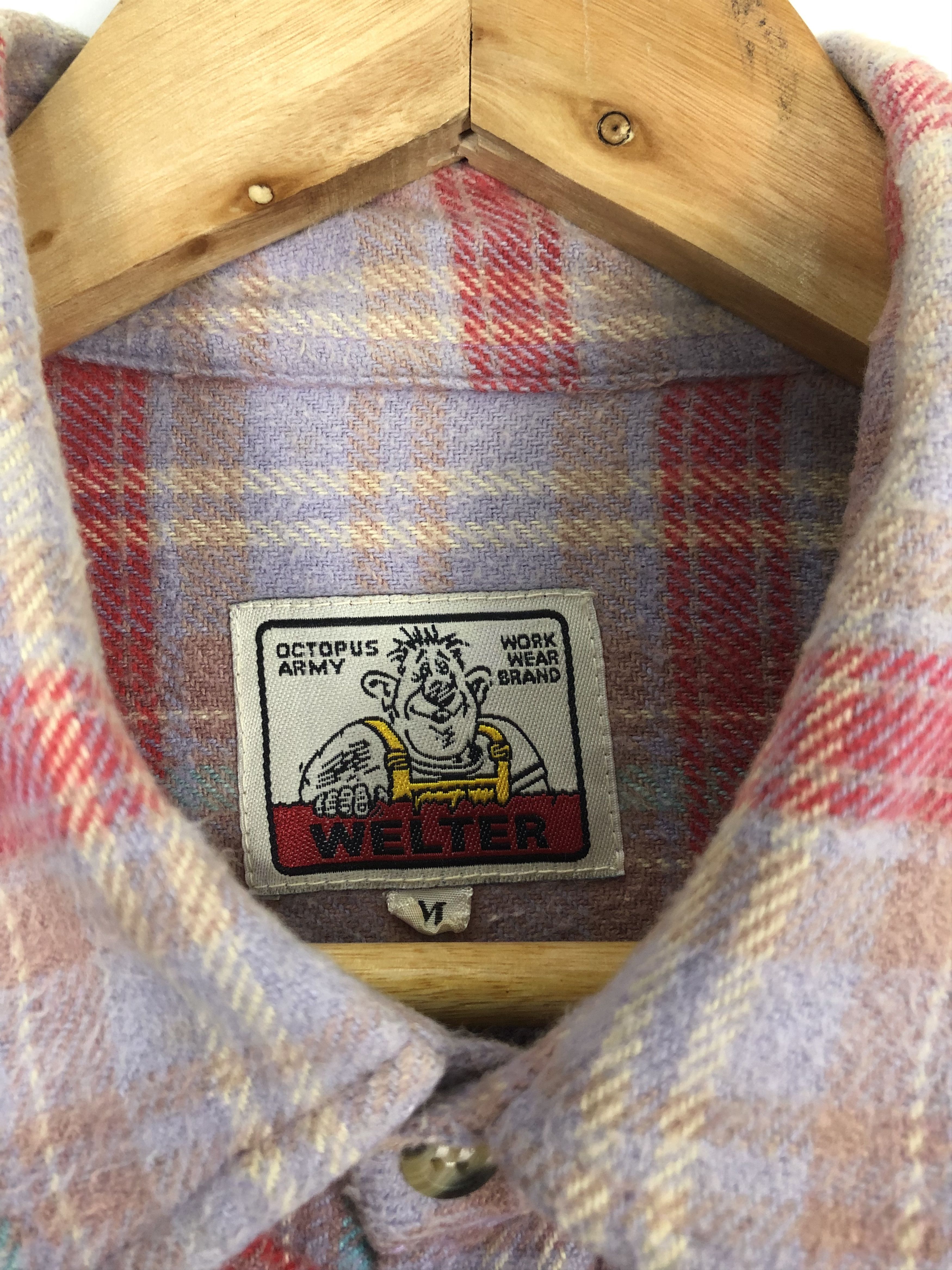 Japanese Brand × Vintage Vintage Welter Shadow Plaid Tartan Flannel Size US L / EU 52-54 / 3 - 5 Thumbnail