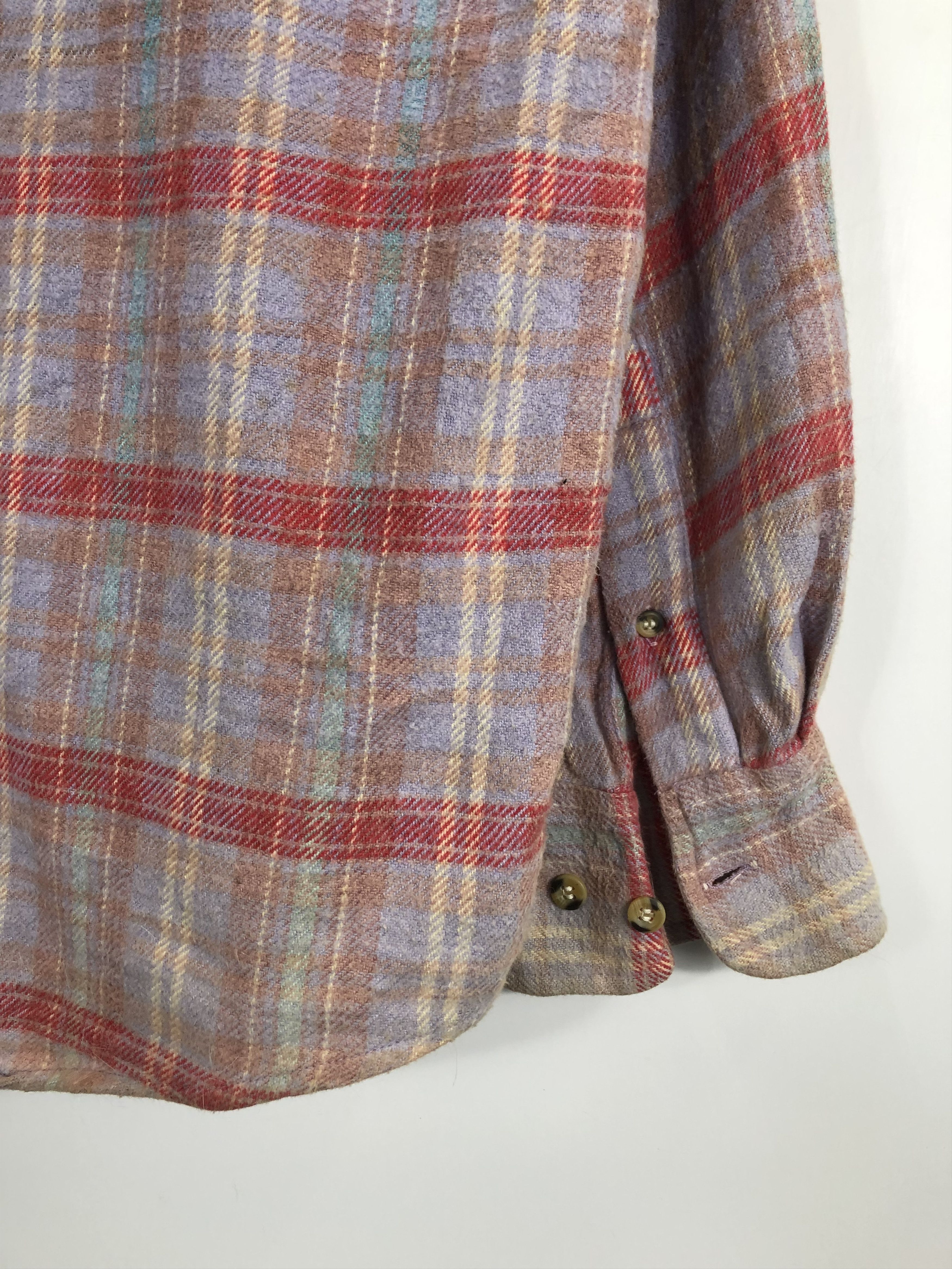Japanese Brand × Vintage Vintage Welter Shadow Plaid Tartan Flannel Size US L / EU 52-54 / 3 - 8 Thumbnail