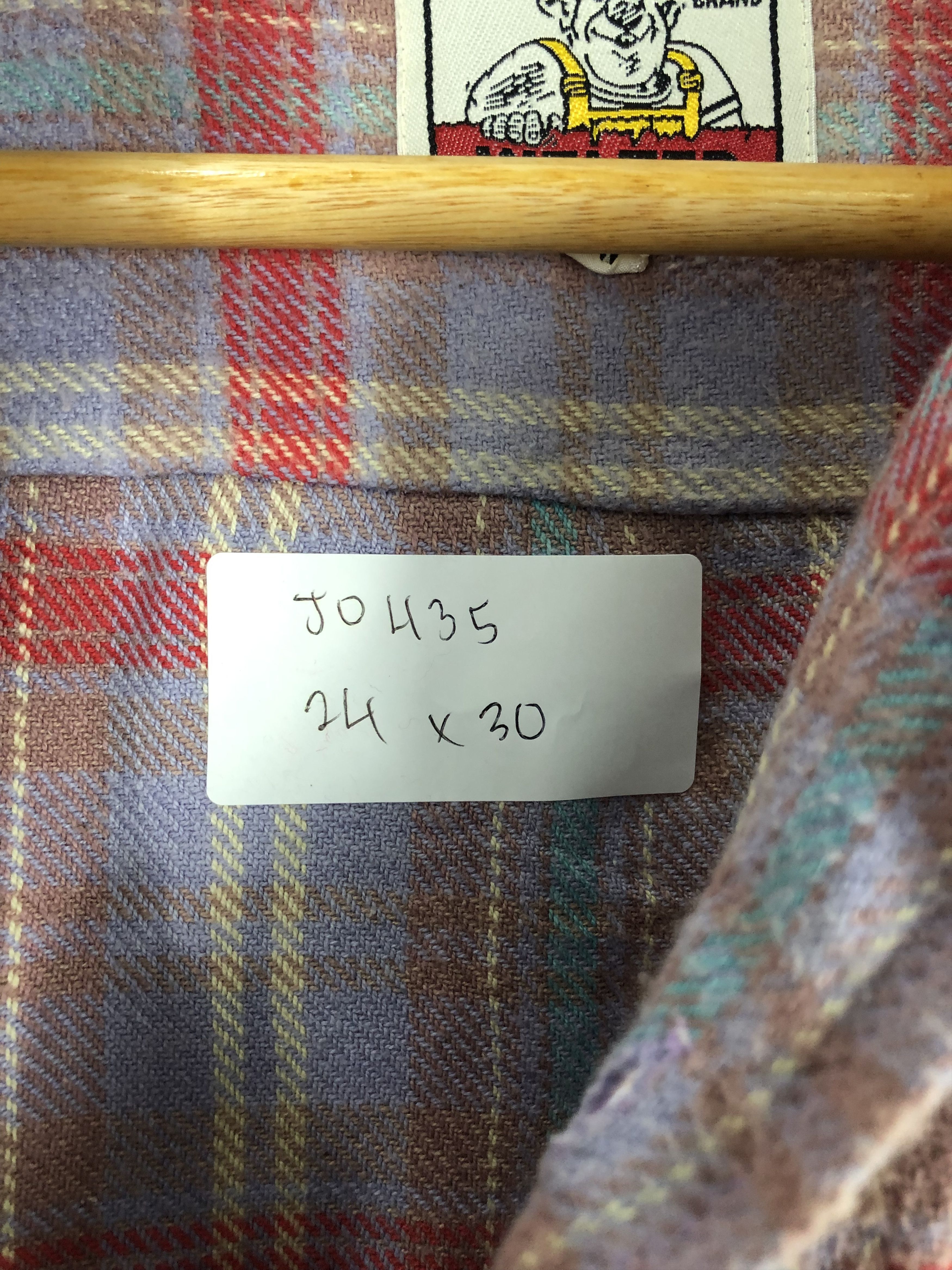 Japanese Brand × Vintage Vintage Welter Shadow Plaid Tartan Flannel Size US L / EU 52-54 / 3 - 9 Thumbnail