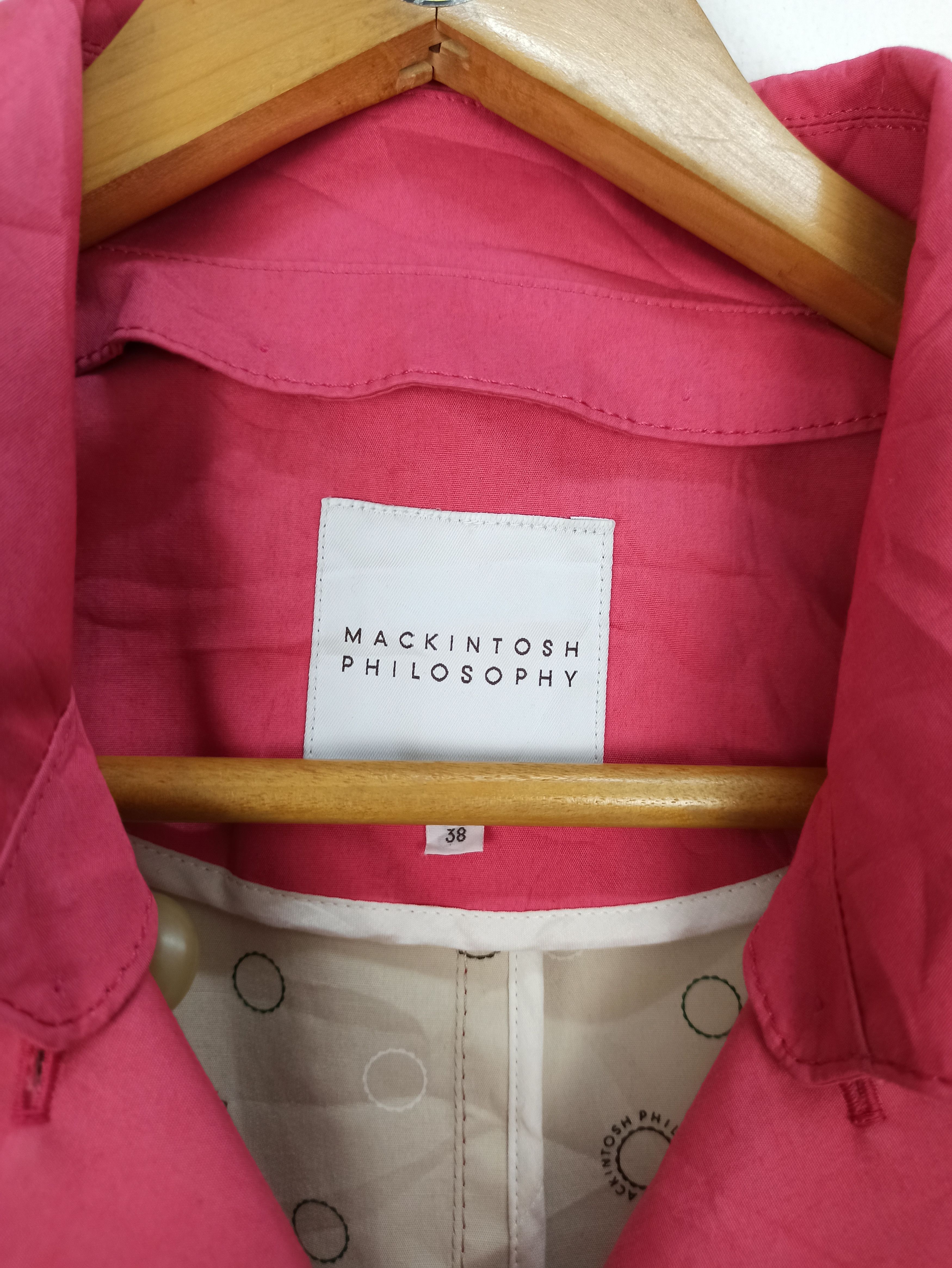 Mackintosh Mackintosh Philosophy Trench Coat Long Jacket Parka Size S / US 4 / IT 40 - 6 Thumbnail