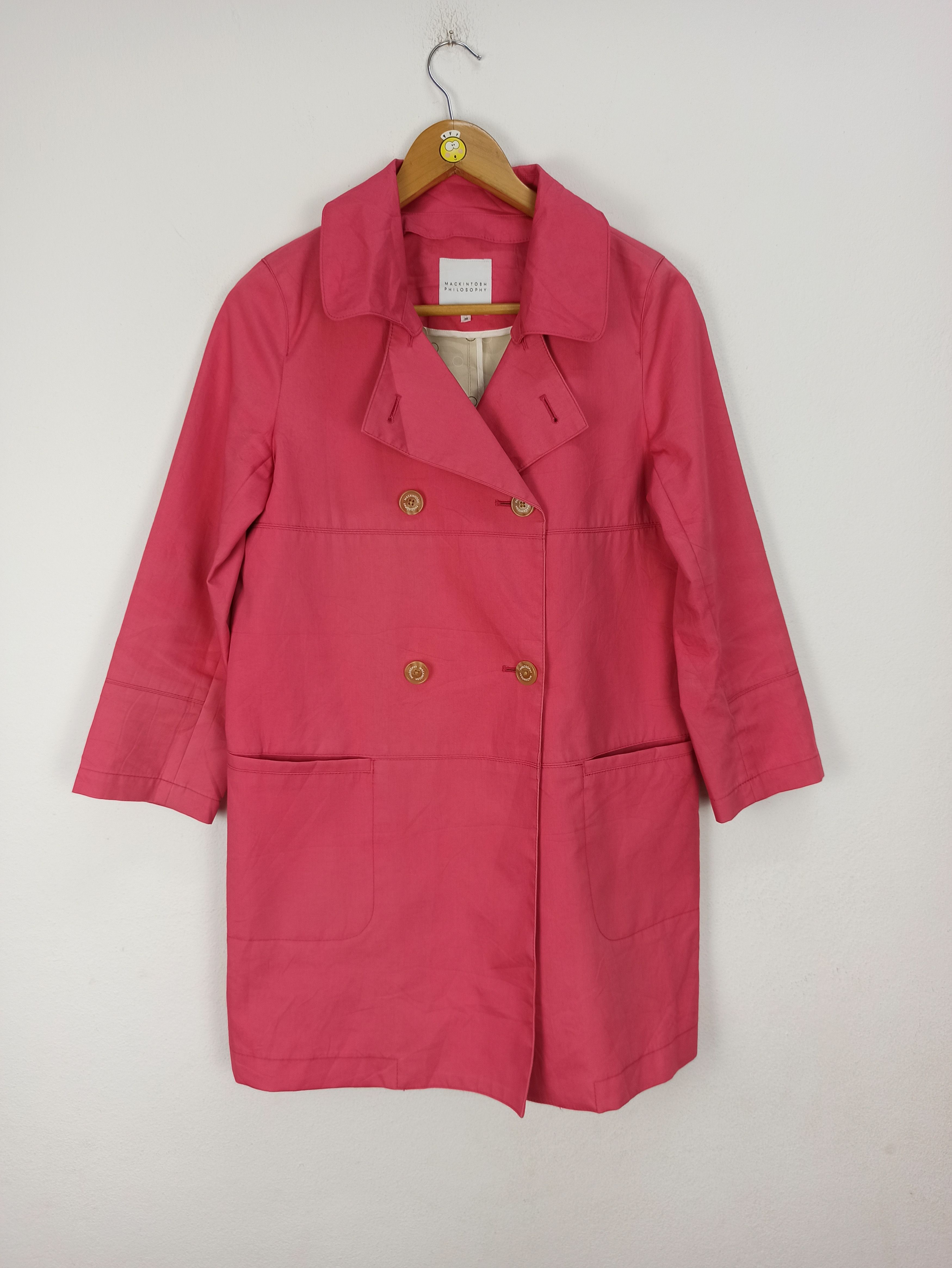 Mackintosh Mackintosh Philosophy Trench Coat Long Jacket Parka Size S / US 4 / IT 40 - 1 Thumbnail