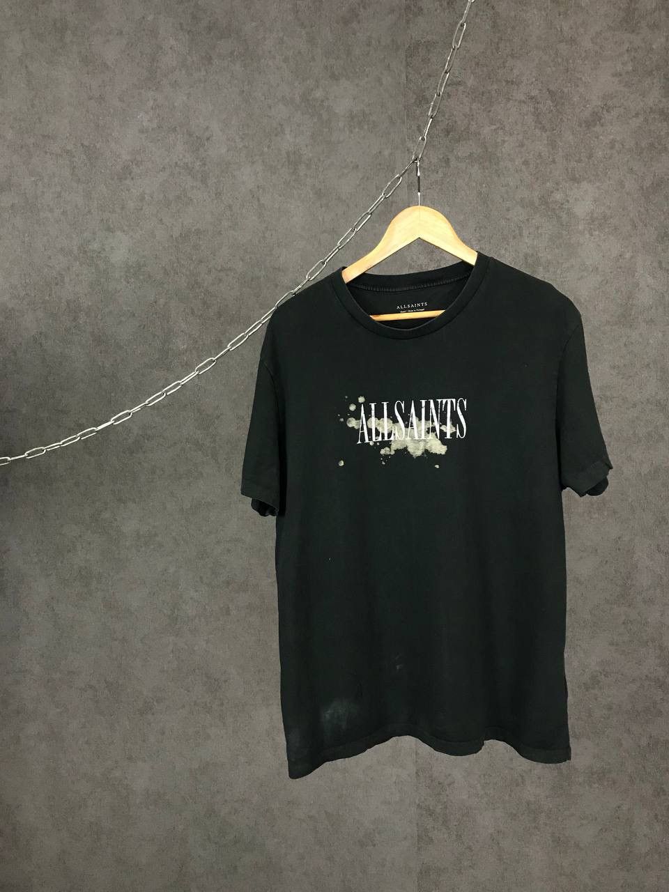 Allsaints Allsaints streetwear big center logo tee Size US S / EU 44-46 / 1 - 1 Thumbnail