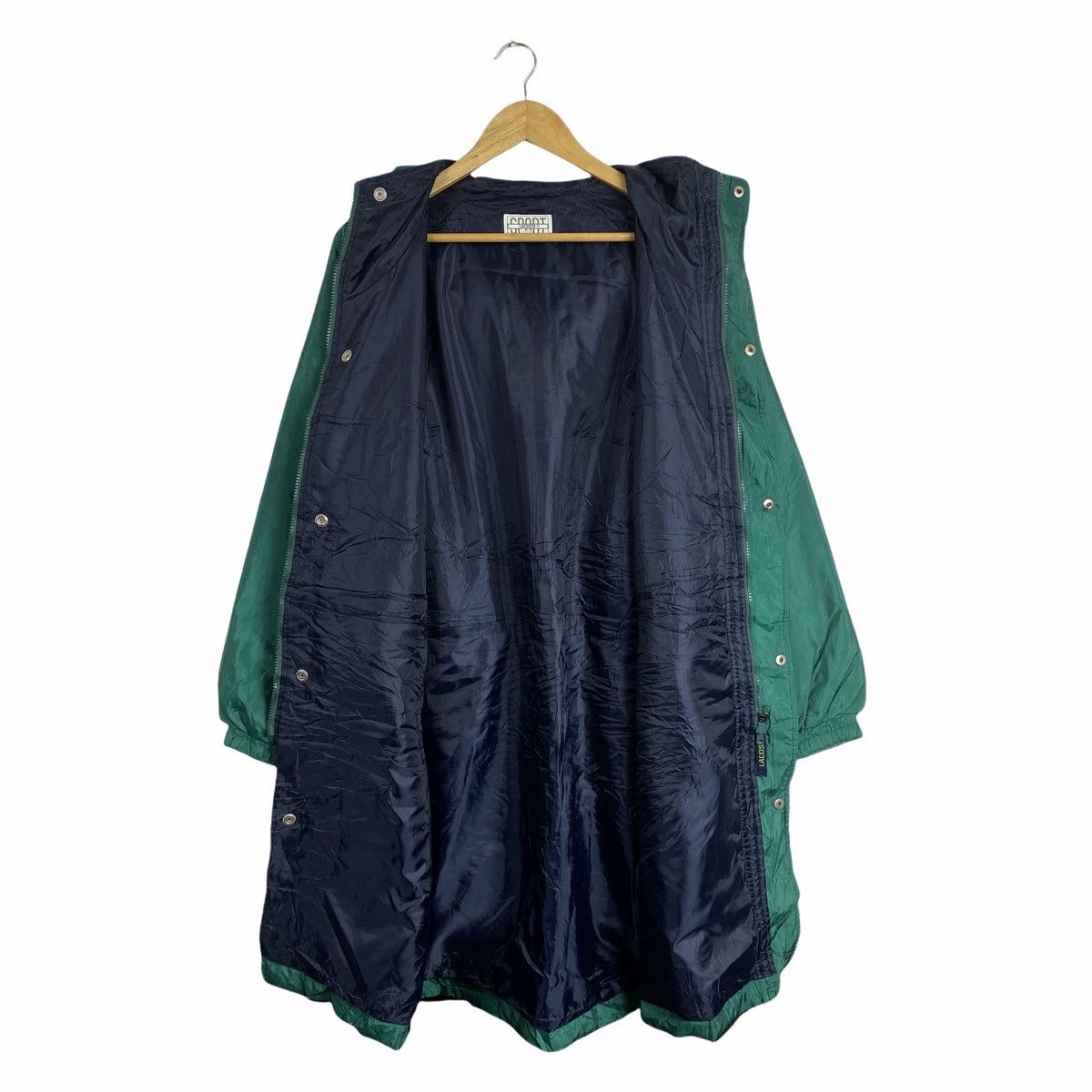 Lacoste × Vintage VINTAGE LACOSTE SPORT BIG LOGO HOODIE PARKAS JACKET Size US L / EU 52-54 / 3 - 3 Thumbnail