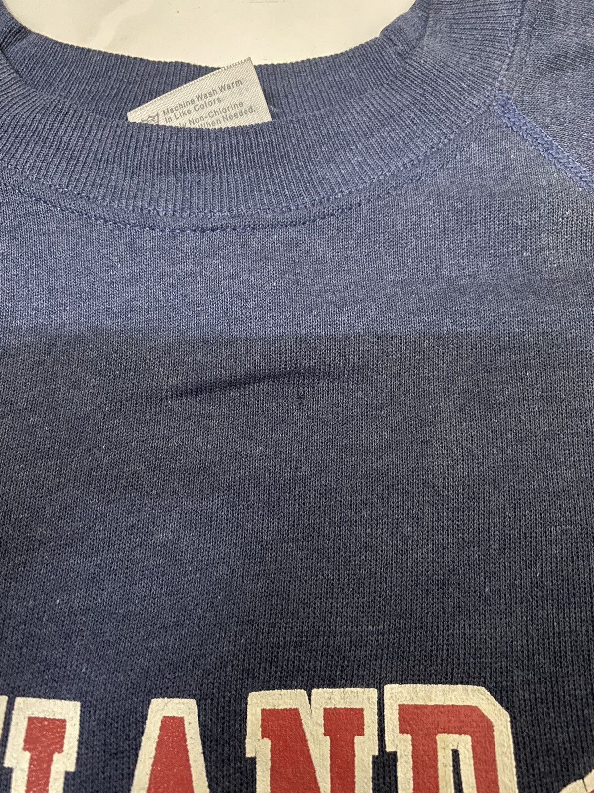 MLB × Vintage VINTAGE CLEVERLAND INDIANS BASEBALL TEAM MLB SWEATSHIRT Size US S / EU 44-46 / 1 - 5 Thumbnail