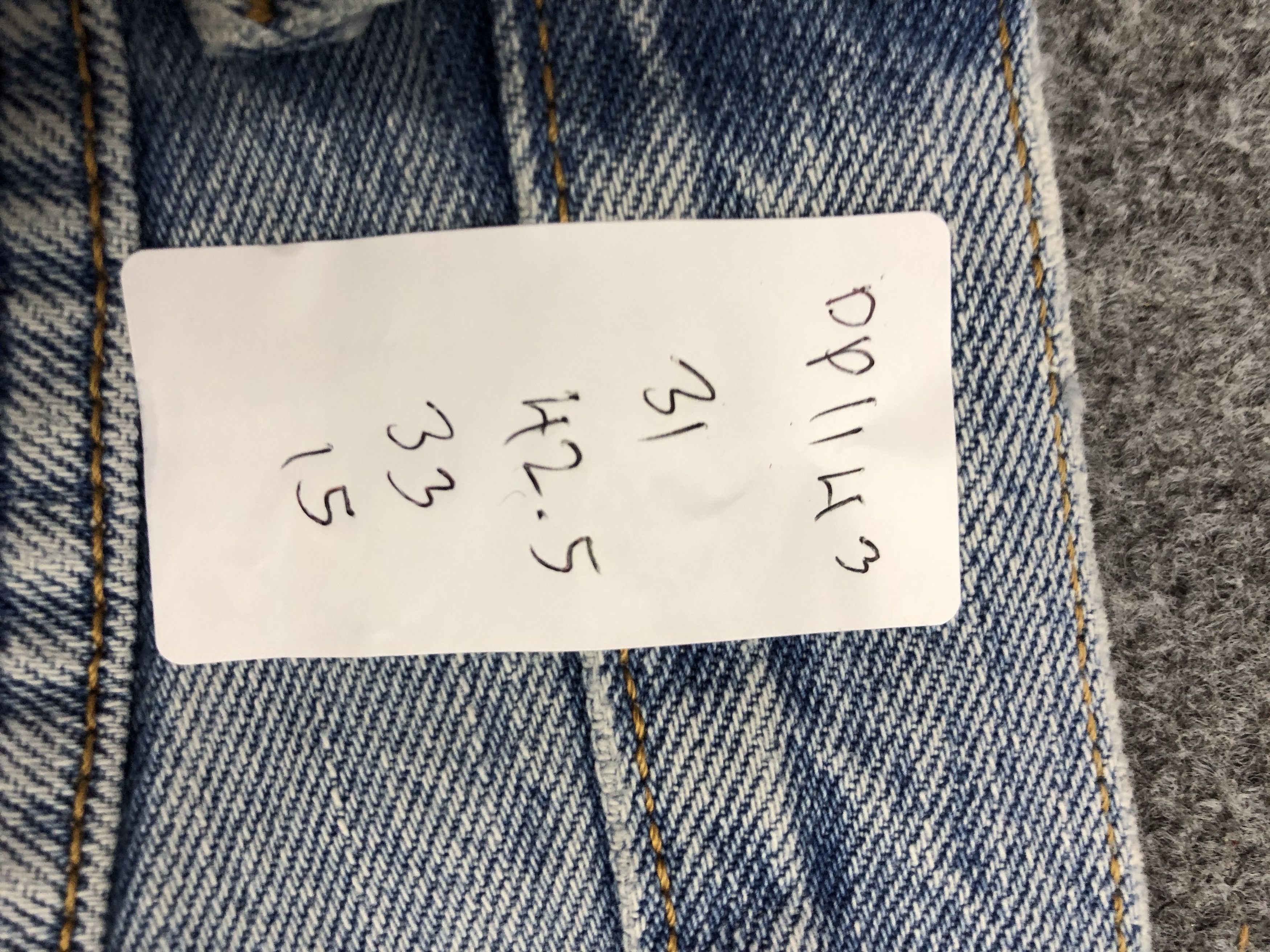 Levi's Vintage Levis 505 Light Wash Jeans DP1143 Size US 31 - 12 Thumbnail