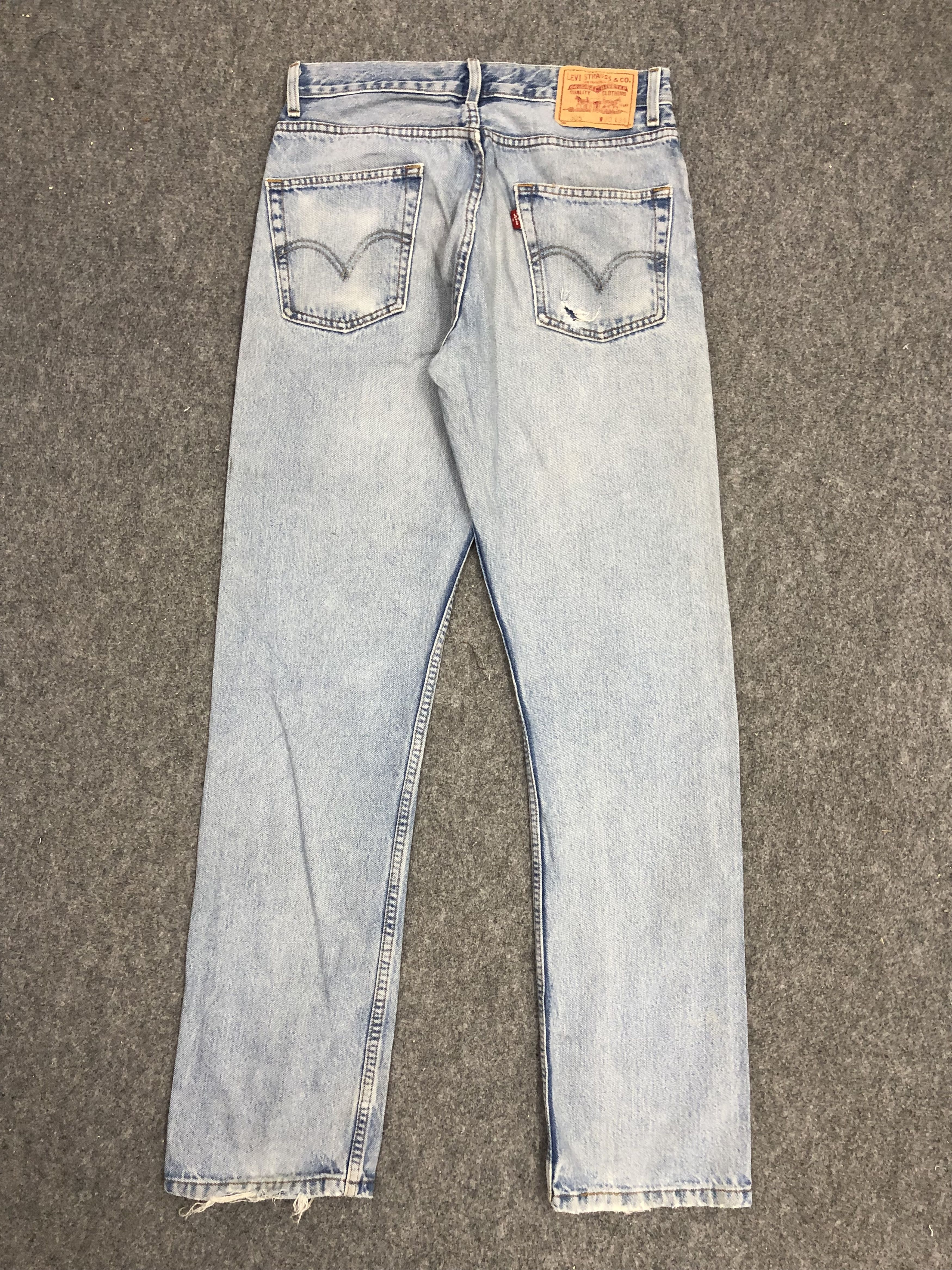Levi's Vintage Levis 505 Light Wash Jeans DP1143 Size US 31 - 3 Thumbnail