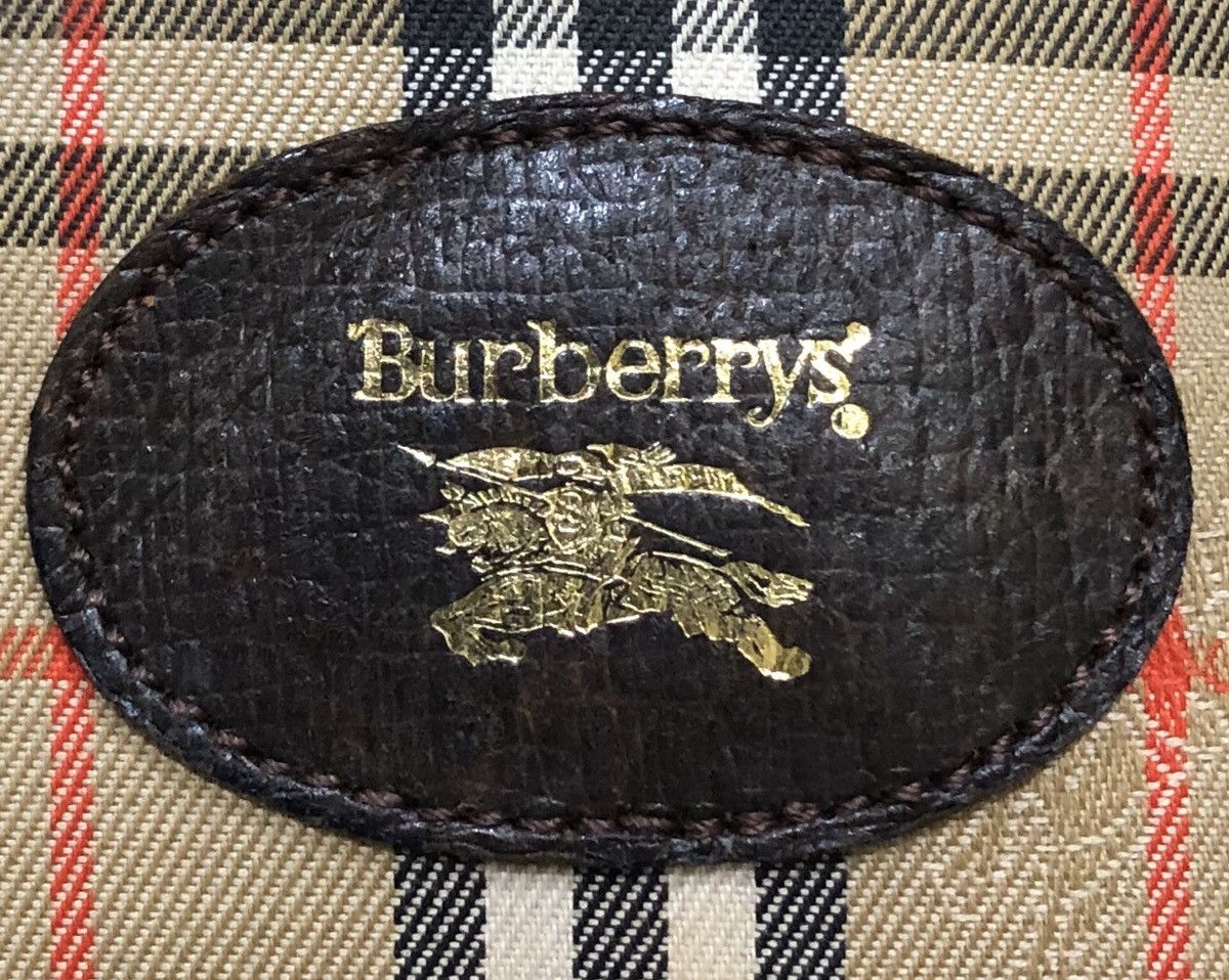 Burberry Vintage 90s Burberrys' Classic Check Pattern Pouches Bag Size ONE SIZE - 14 Thumbnail