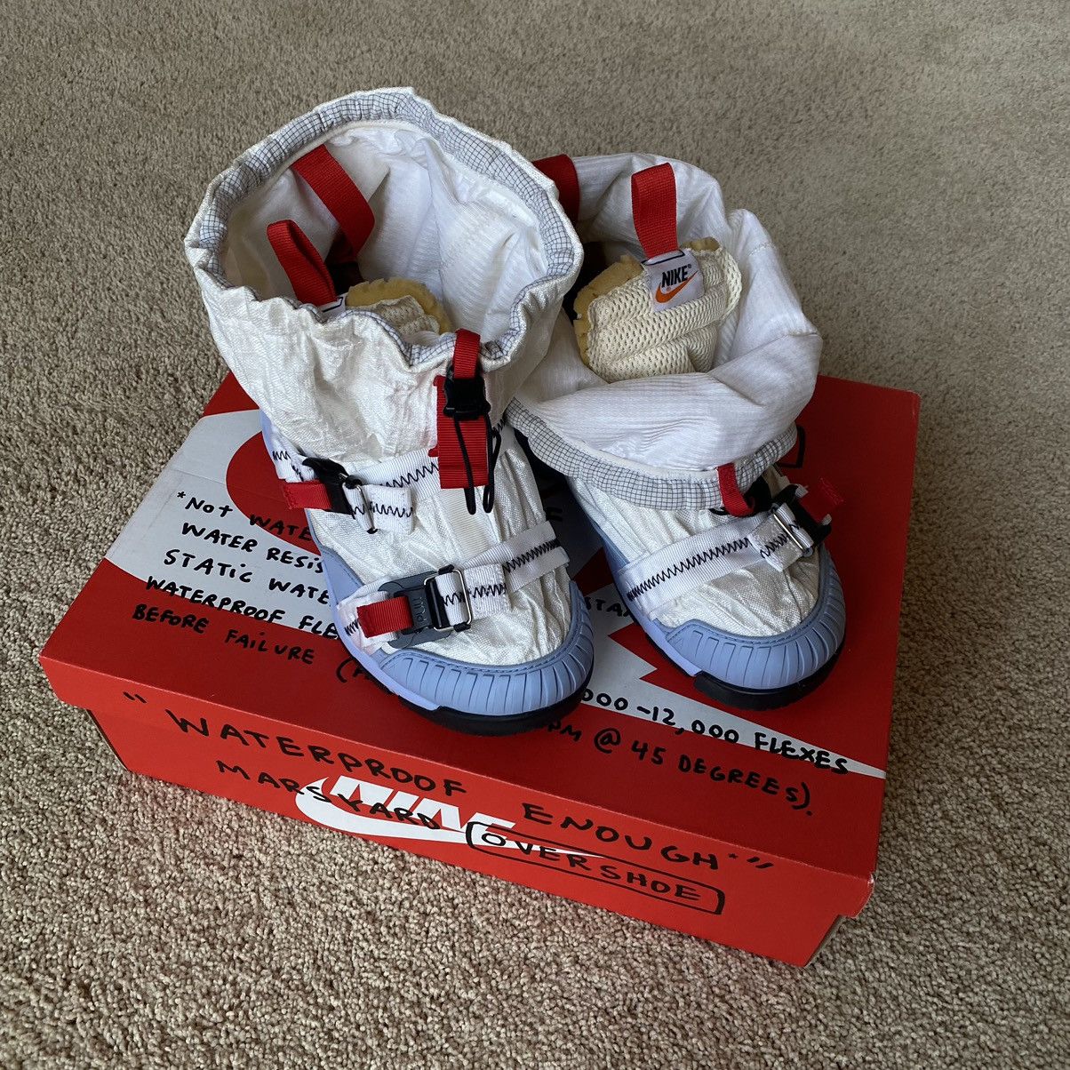 Nike Tom Sachs 2019 Tom Sachs NikeCraft Mars Yard Overshoe White Grailed