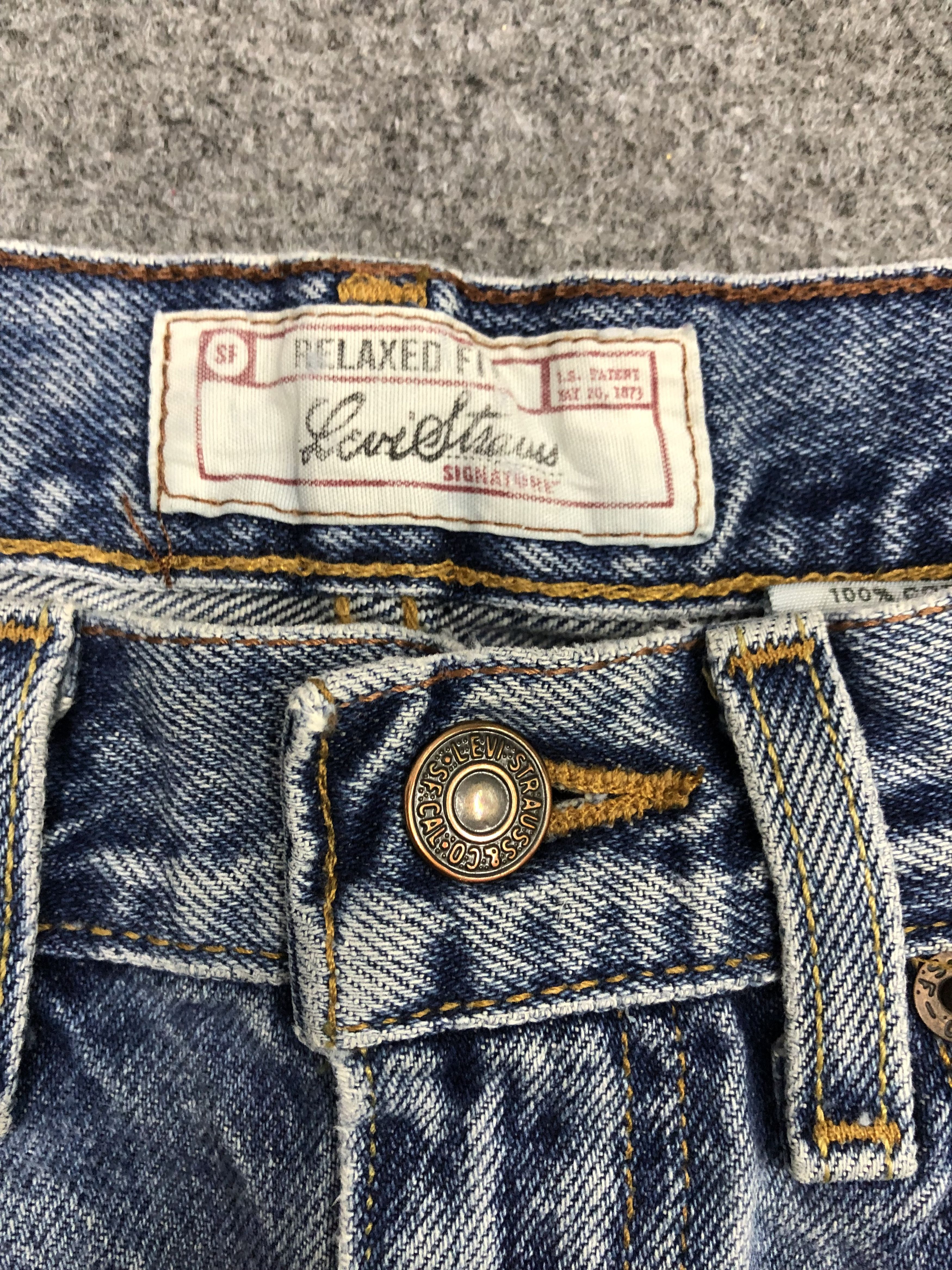 Levi's Vintage Levis Signature Faded Blue Women Jeans DP1224 Size US 26 / EU 42 - 5 Thumbnail