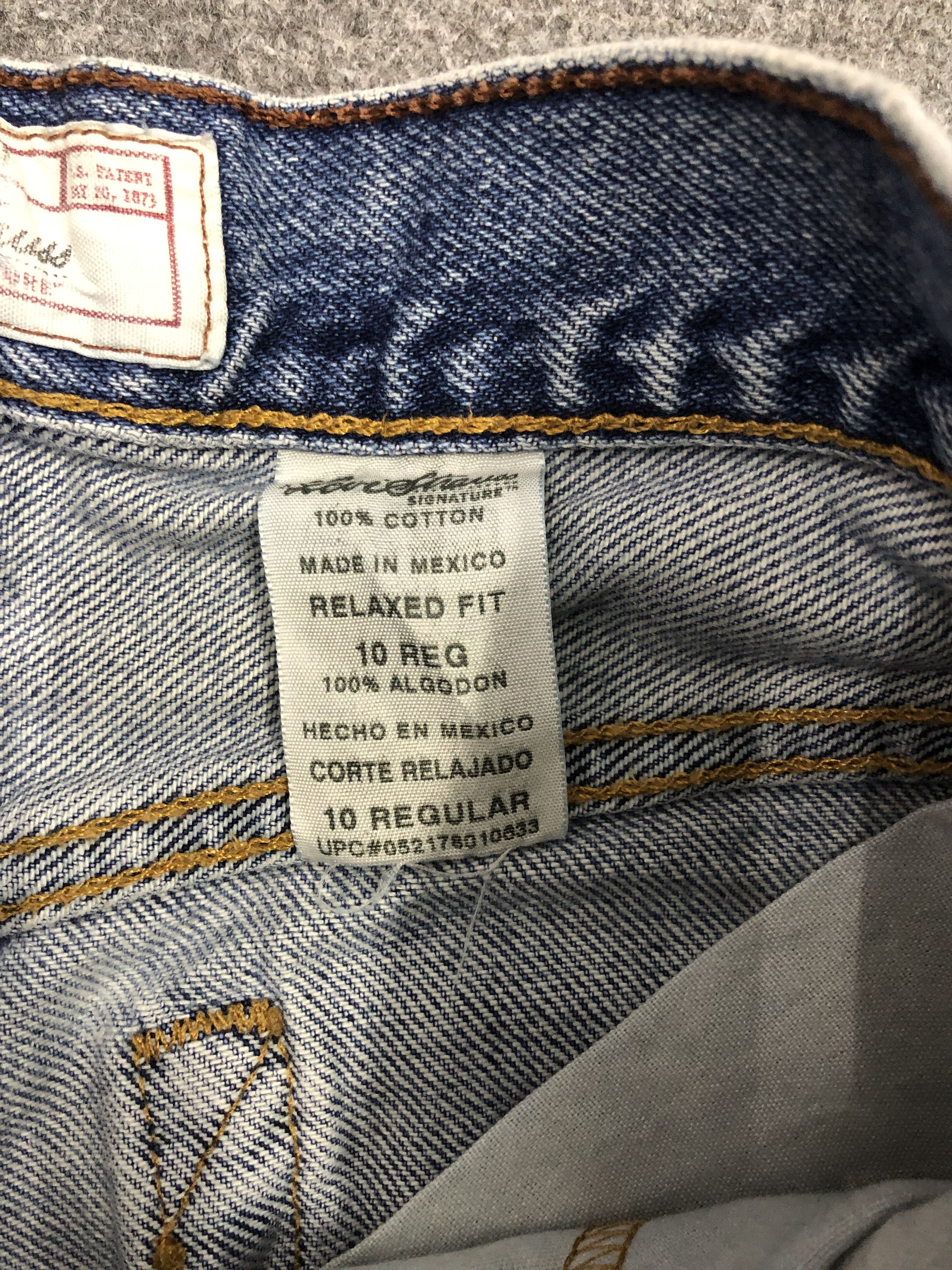 Levi's Vintage Levis Signature Faded Blue Women Jeans DP1224 Size US 26 / EU 42 - 6 Thumbnail