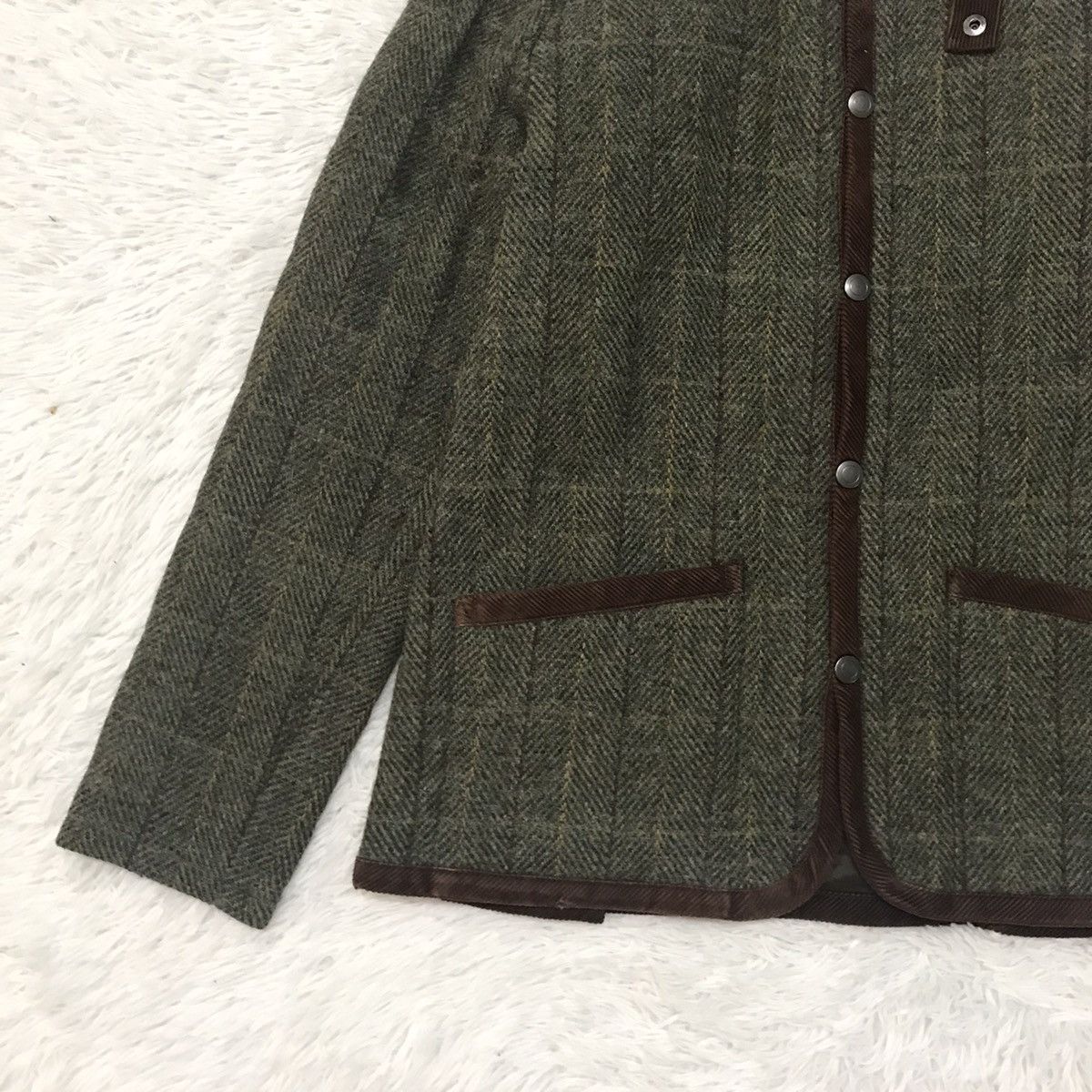 Harris Tweed Wool Urban Research Doors x Harris Tweed Jacket Size US S / EU 44-46 / 1 - 3 Thumbnail
