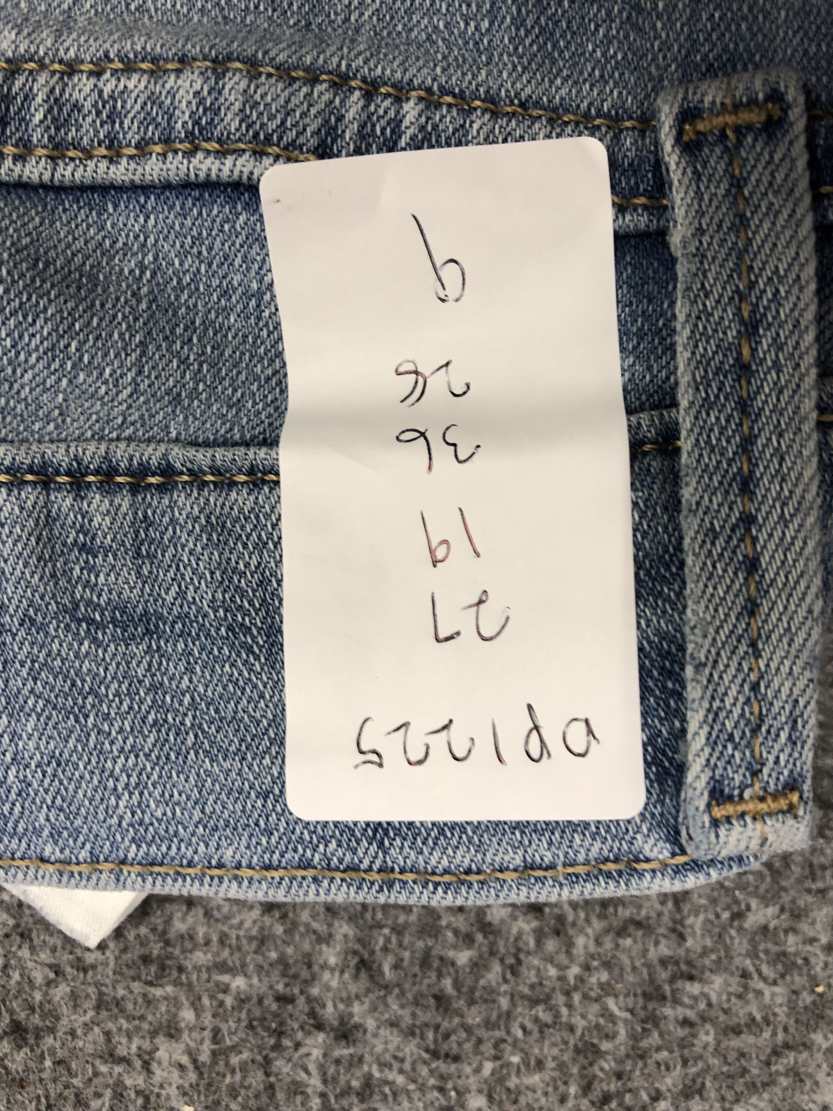 Levi's Vintage 710 Faded Blue Skinny Jeans DP1225 Size US 27 - 13 Thumbnail