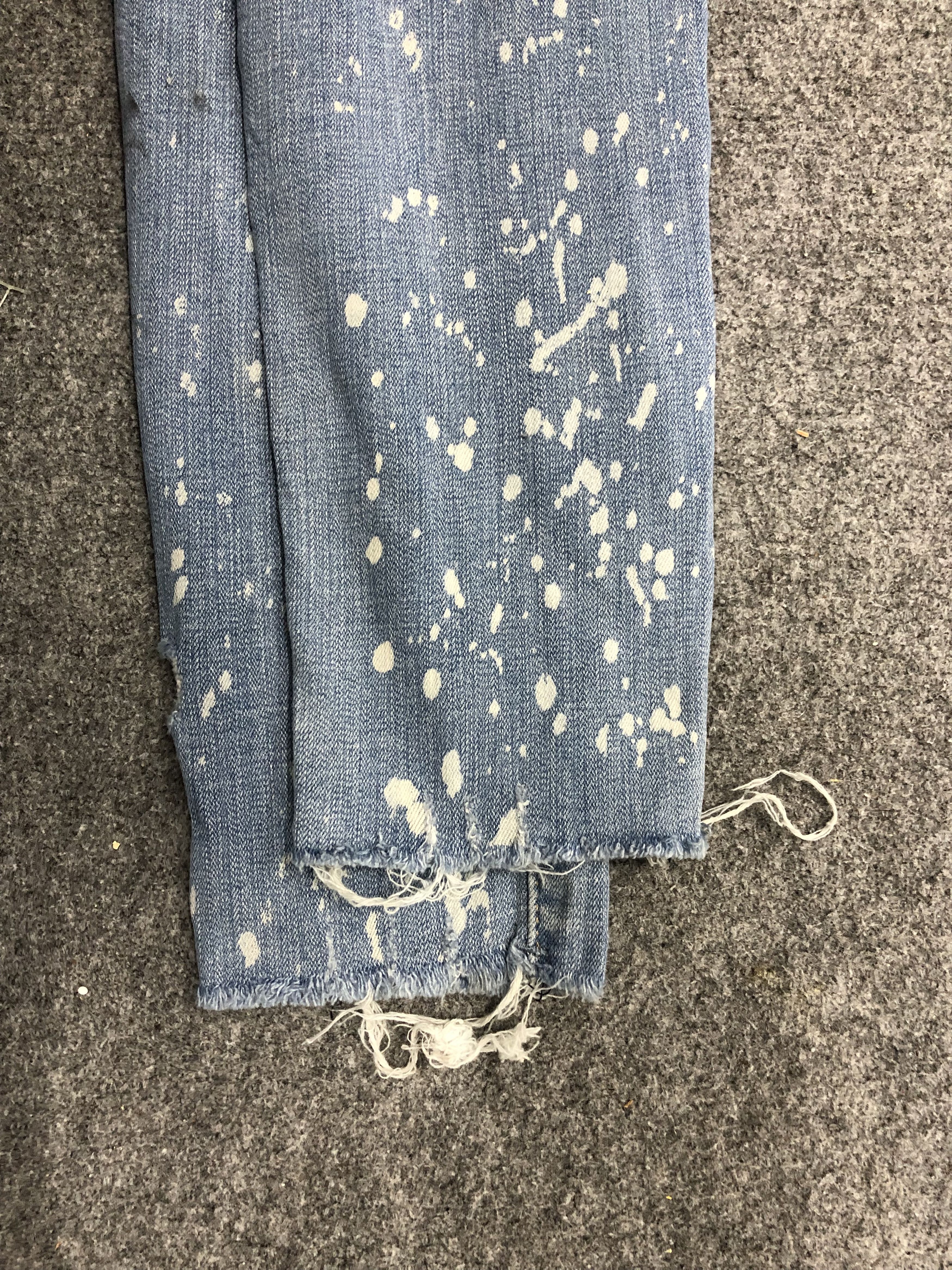 Levi's Vintage 710 Faded Blue Skinny Jeans DP1225 Size US 27 - 12 Thumbnail