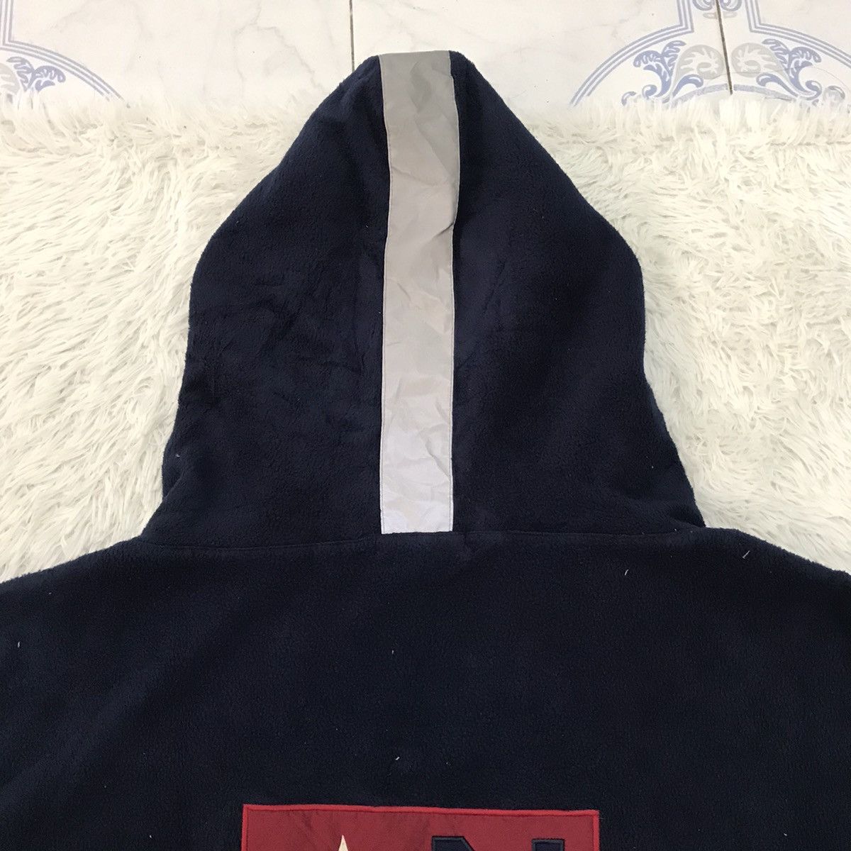 Nautica Big Logo Nautica Sweater Fleece Wide Hoodie Size US L / EU 52-54 / 3 - 13 Thumbnail