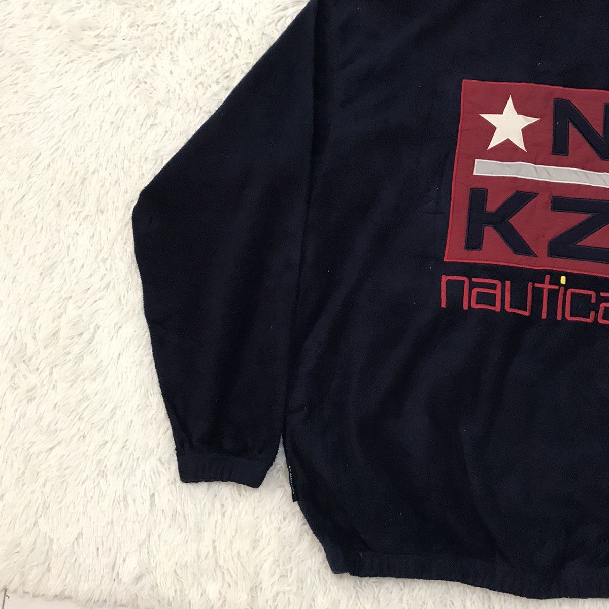 Nautica Big Logo Nautica Sweater Fleece Wide Hoodie Size US L / EU 52-54 / 3 - 10 Thumbnail
