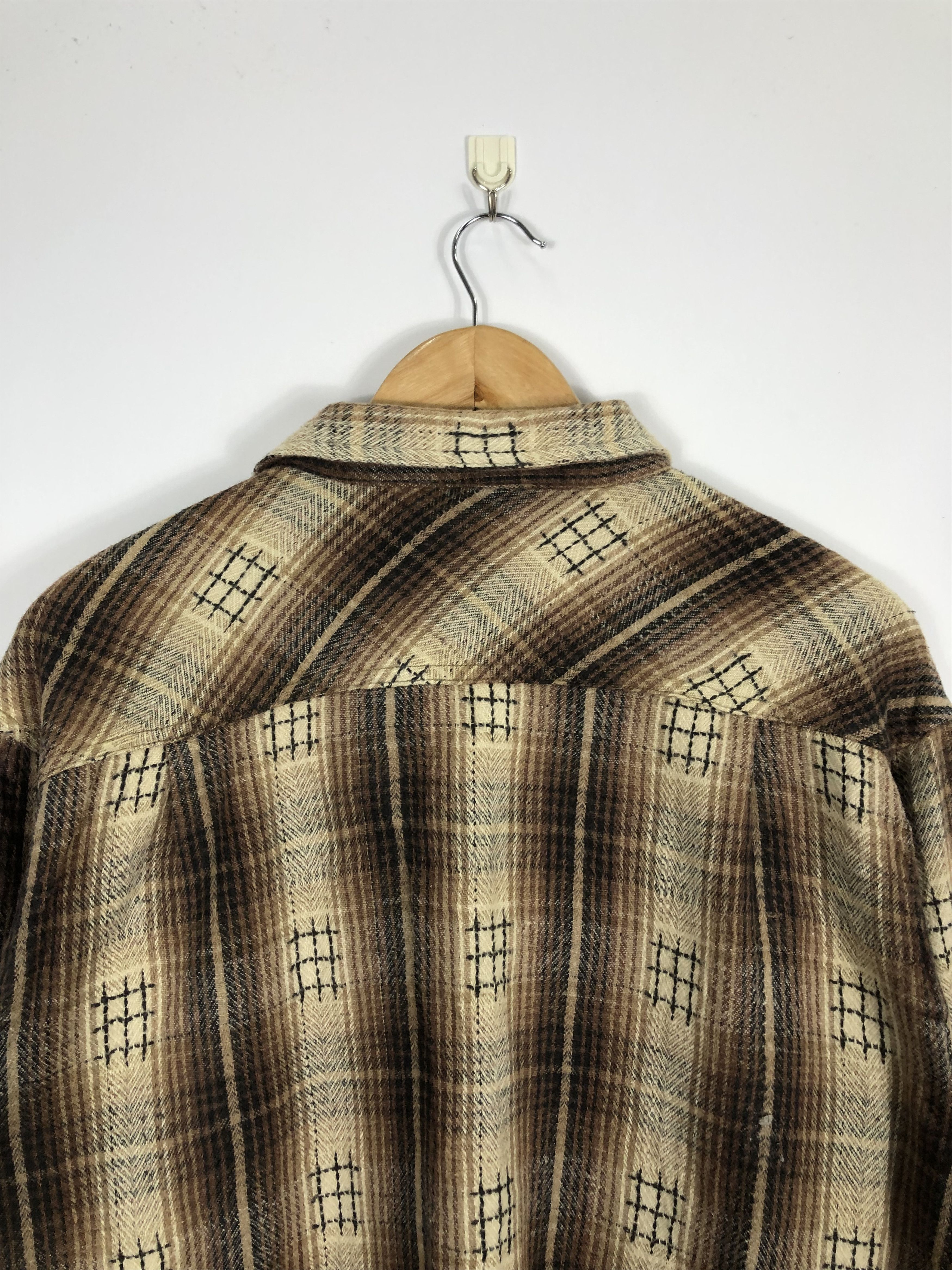 Japanese Brand × Vintage Vintage Japanese Brand Shadowplaid Flannel Size US L / EU 52-54 / 3 - 4 Thumbnail