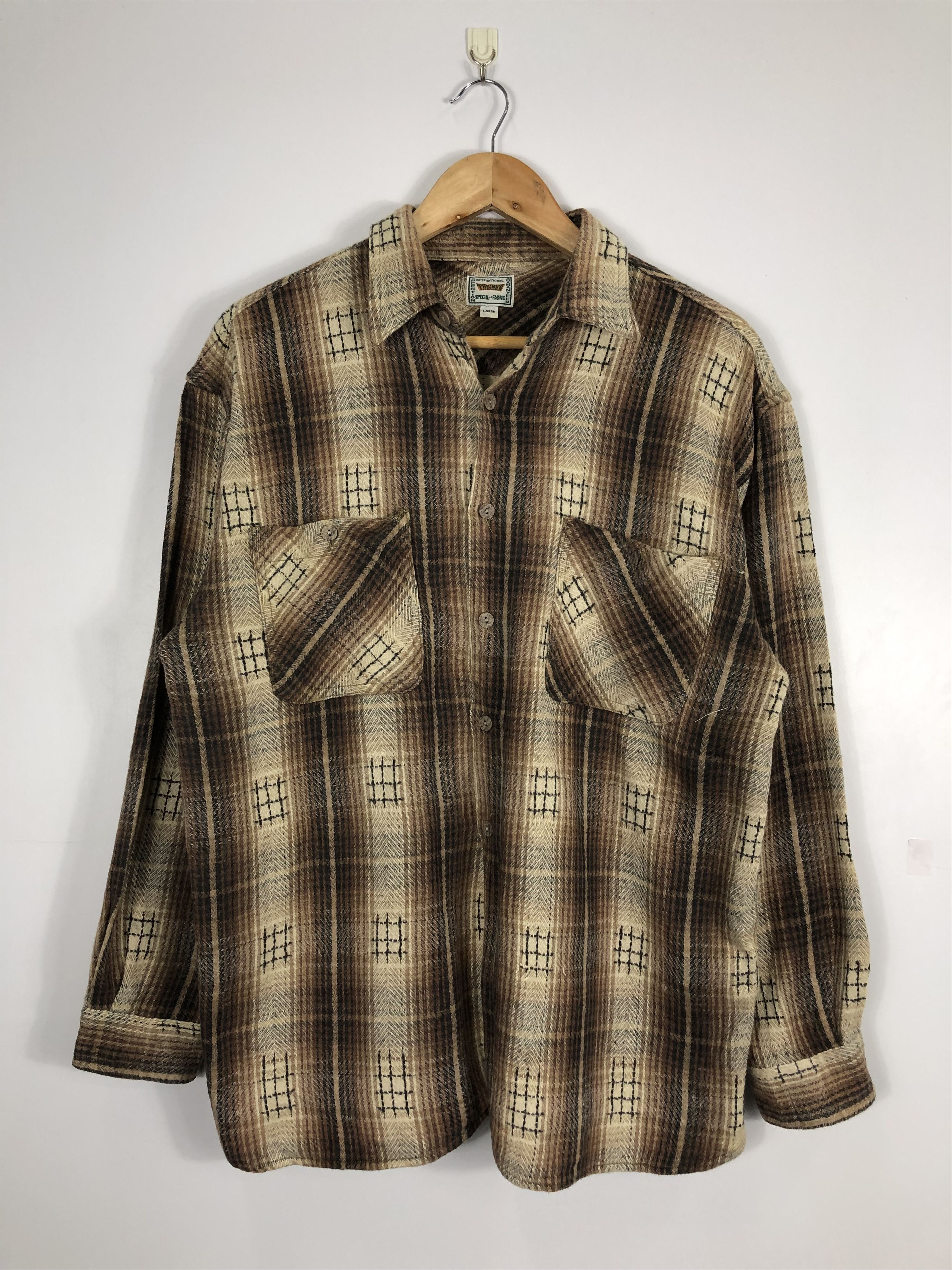 Vintage Japanese Brand Shadowplaid Flannel