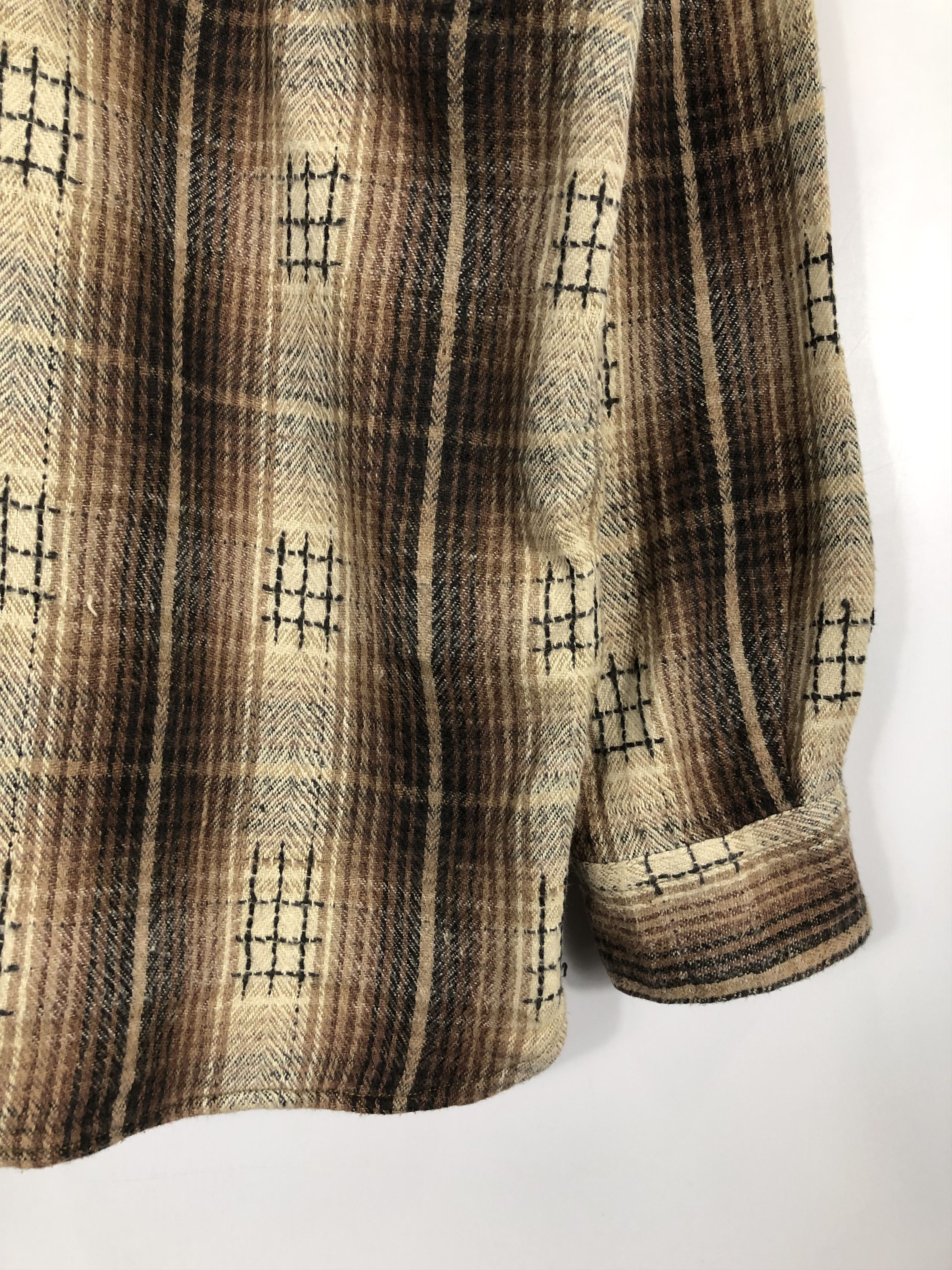 Japanese Brand × Vintage Vintage Japanese Brand Shadowplaid Flannel Size US L / EU 52-54 / 3 - 7 Thumbnail