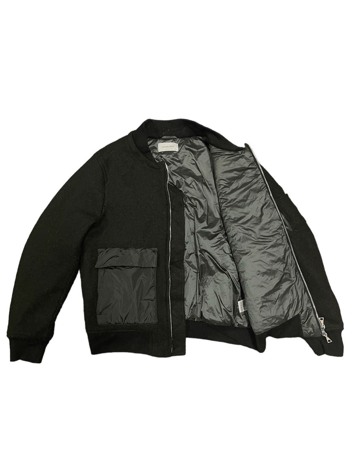 Japanese Brand Vintage Japanese Brand Tactical Style Bomber Jacket Size US M / EU 48-50 / 2 - 2 Thumbnail