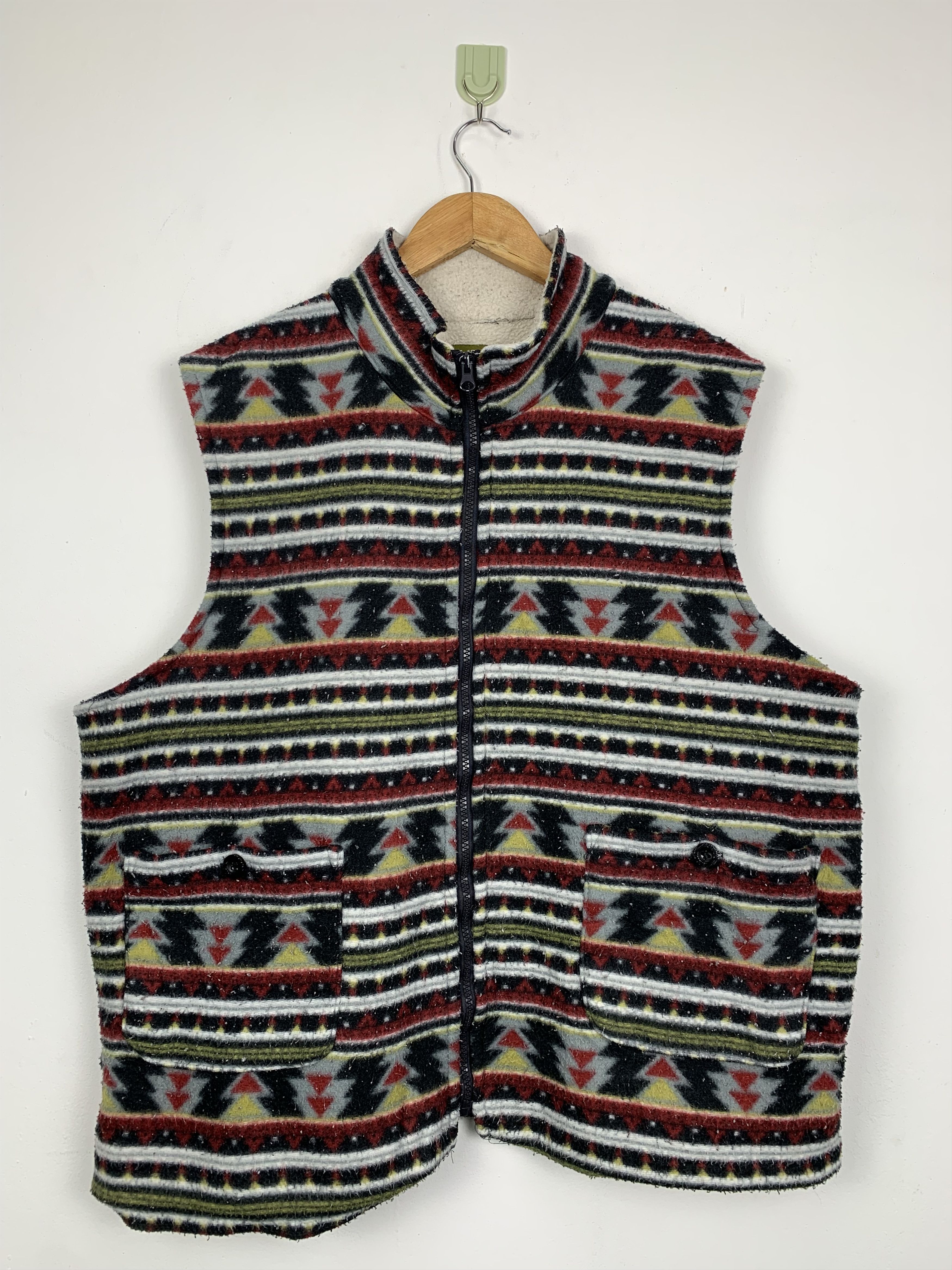 Japanese Brand × Vintage Vintage Navajo Native Sleeveless vest Size US L / EU 52-54 / 3 - 1 Thumbnail