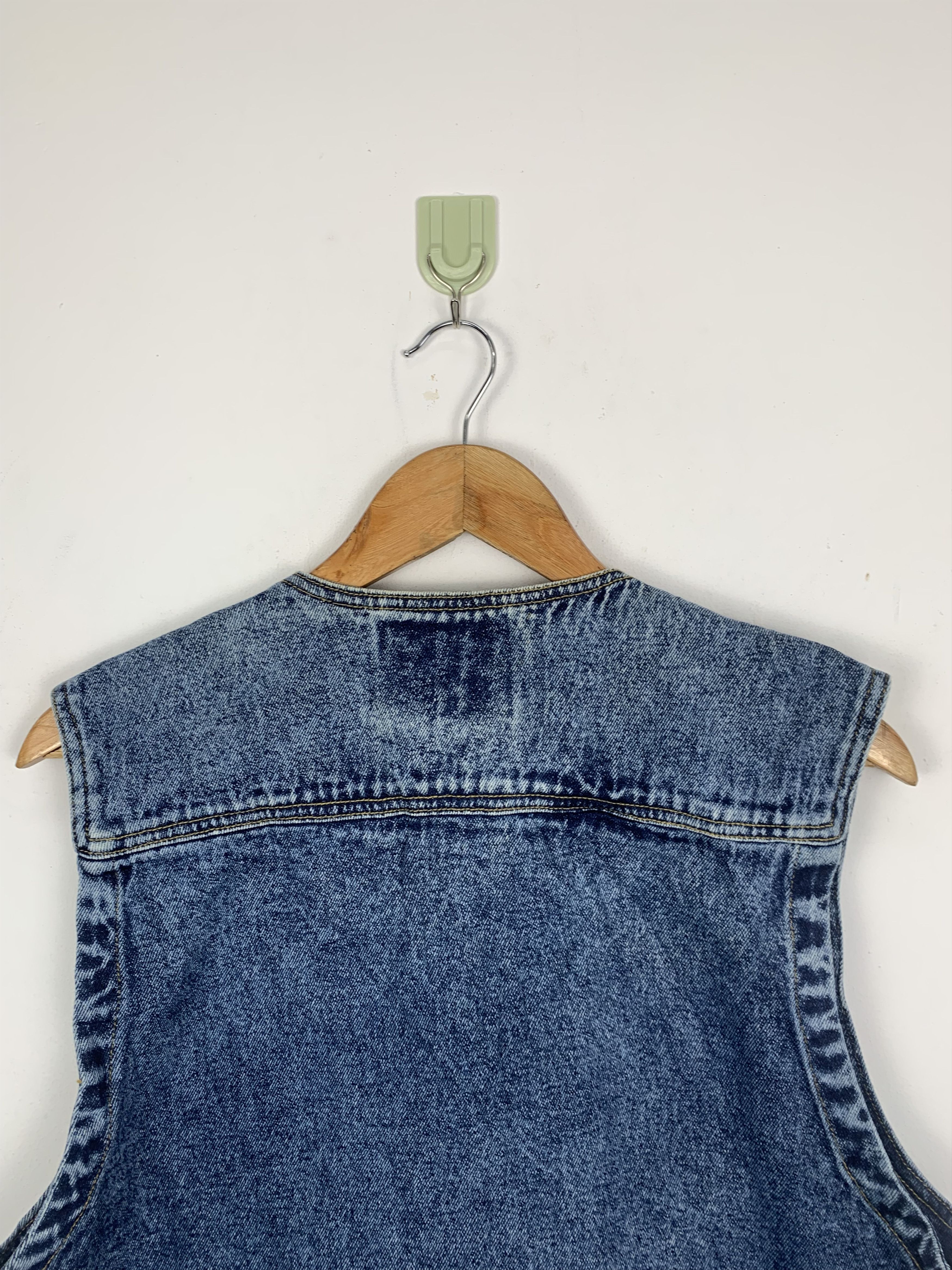 Japanese Brand × Vintage Vintage Japanese Brand Denim Vest Size US XL / EU 56 / 4 - 4 Thumbnail