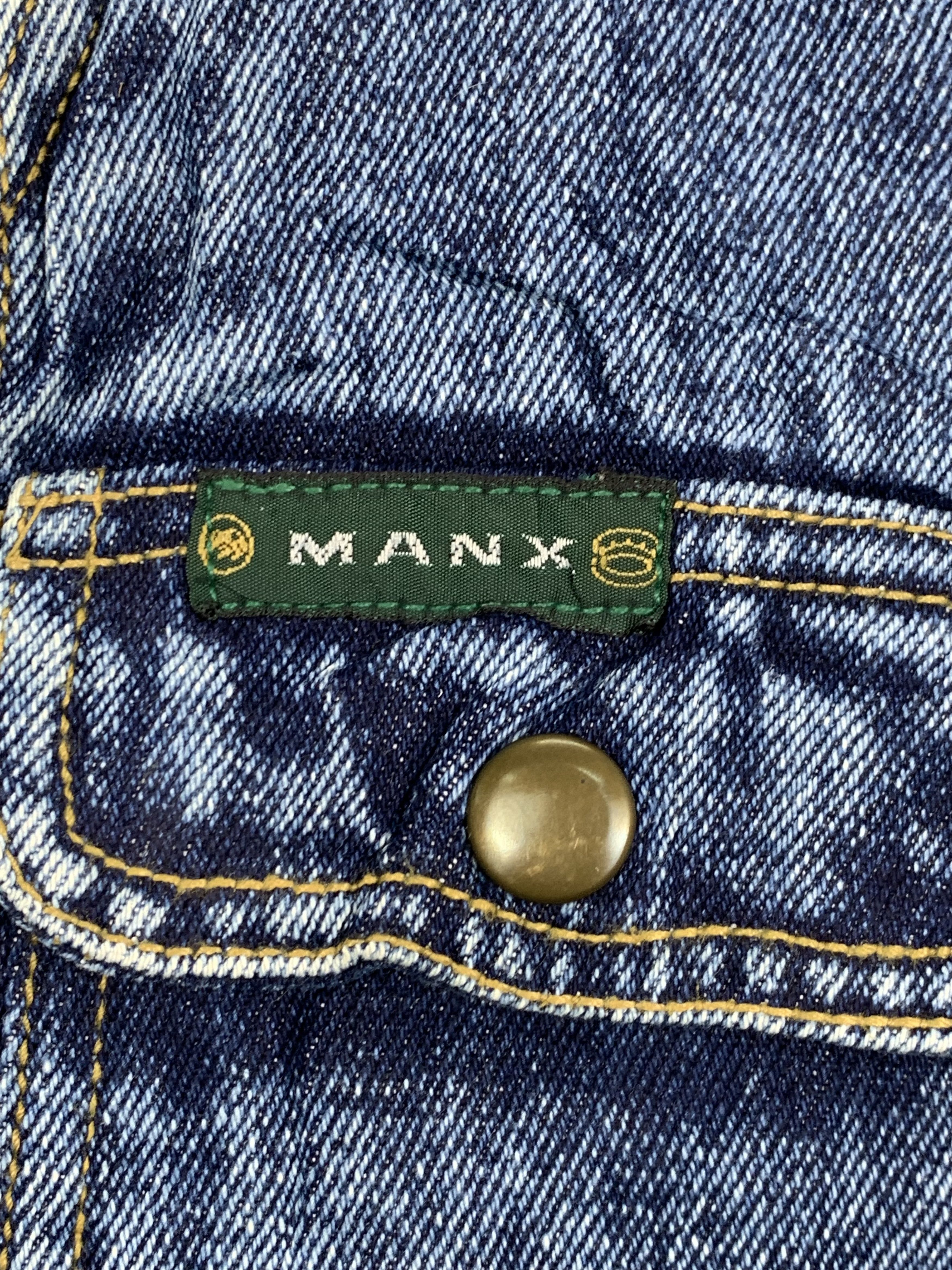 Japanese Brand × Vintage Vintage Japanese Brand Denim Vest Size US XL / EU 56 / 4 - 8 Thumbnail