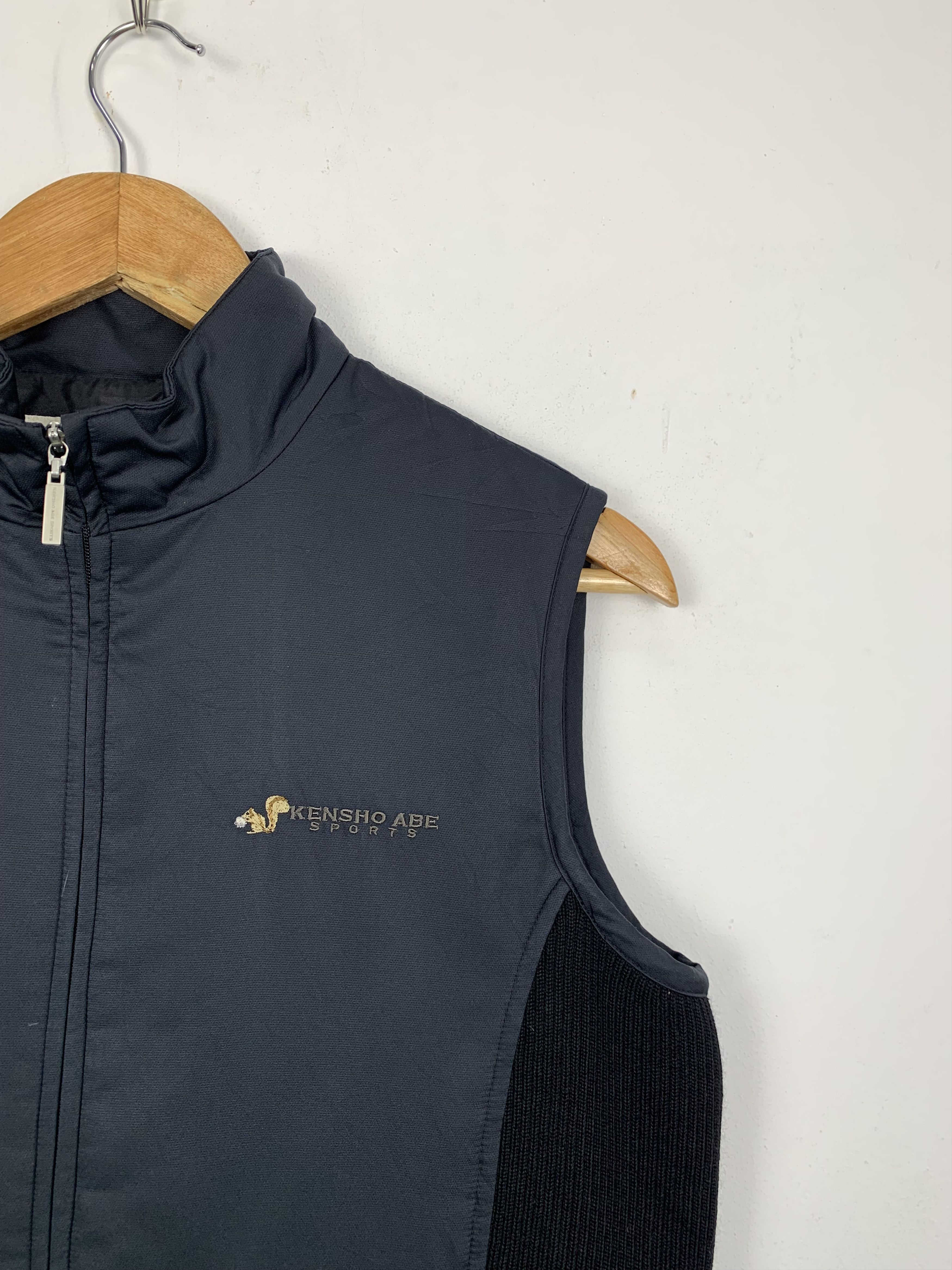 Kensho Abe × Vintage Vintage Kensho Abe Zipper Vest Size M / US 6-8 / IT 42-44 - 10 Thumbnail