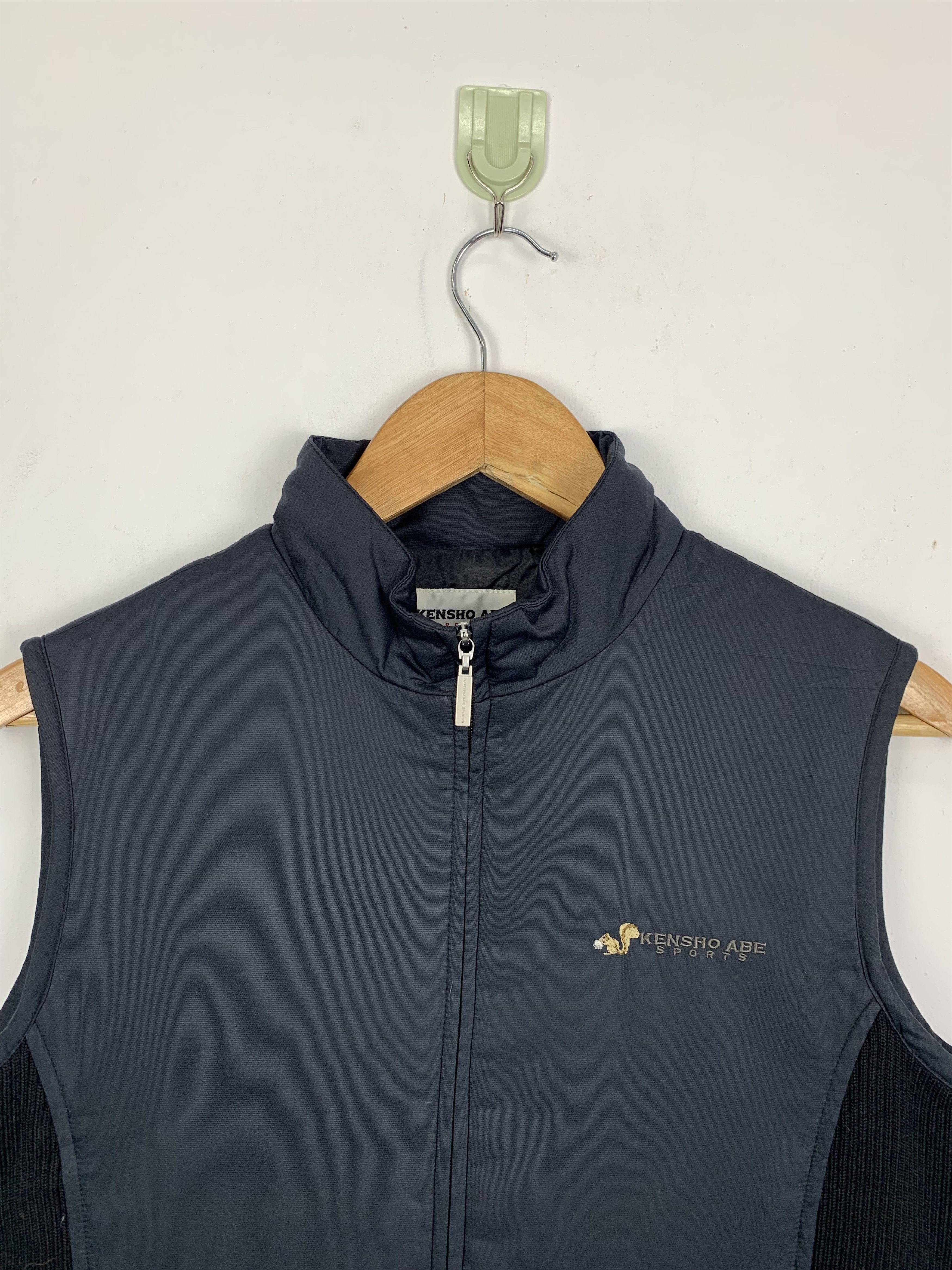 Kensho Abe × Vintage Vintage Kensho Abe Zipper Vest Size M / US 6-8 / IT 42-44 - 2 Thumbnail
