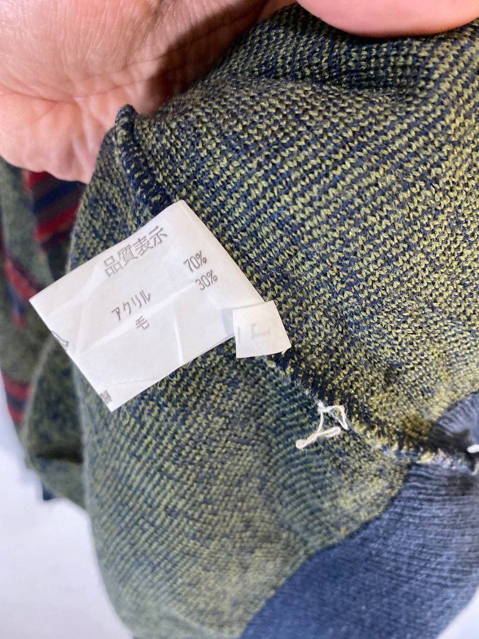 Japanese Brand Vintage Japanese Brands Knitwear Paisley Design Size US L / EU 52-54 / 3 - 7 Thumbnail