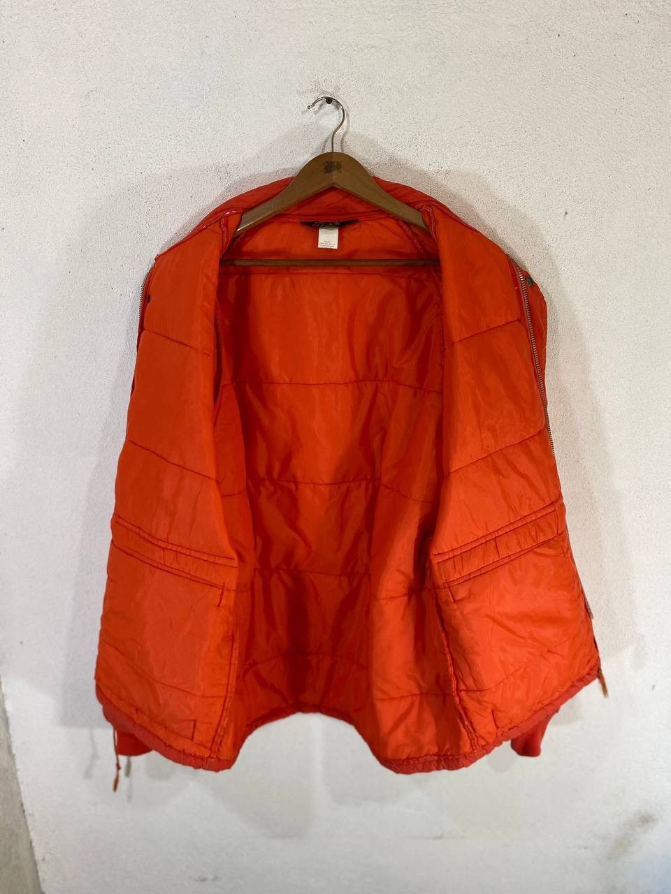 Swingster Vintage 80s Swingster Skiwear Orange Retro Puffer Size US L / EU 52-54 / 3 - 3 Thumbnail