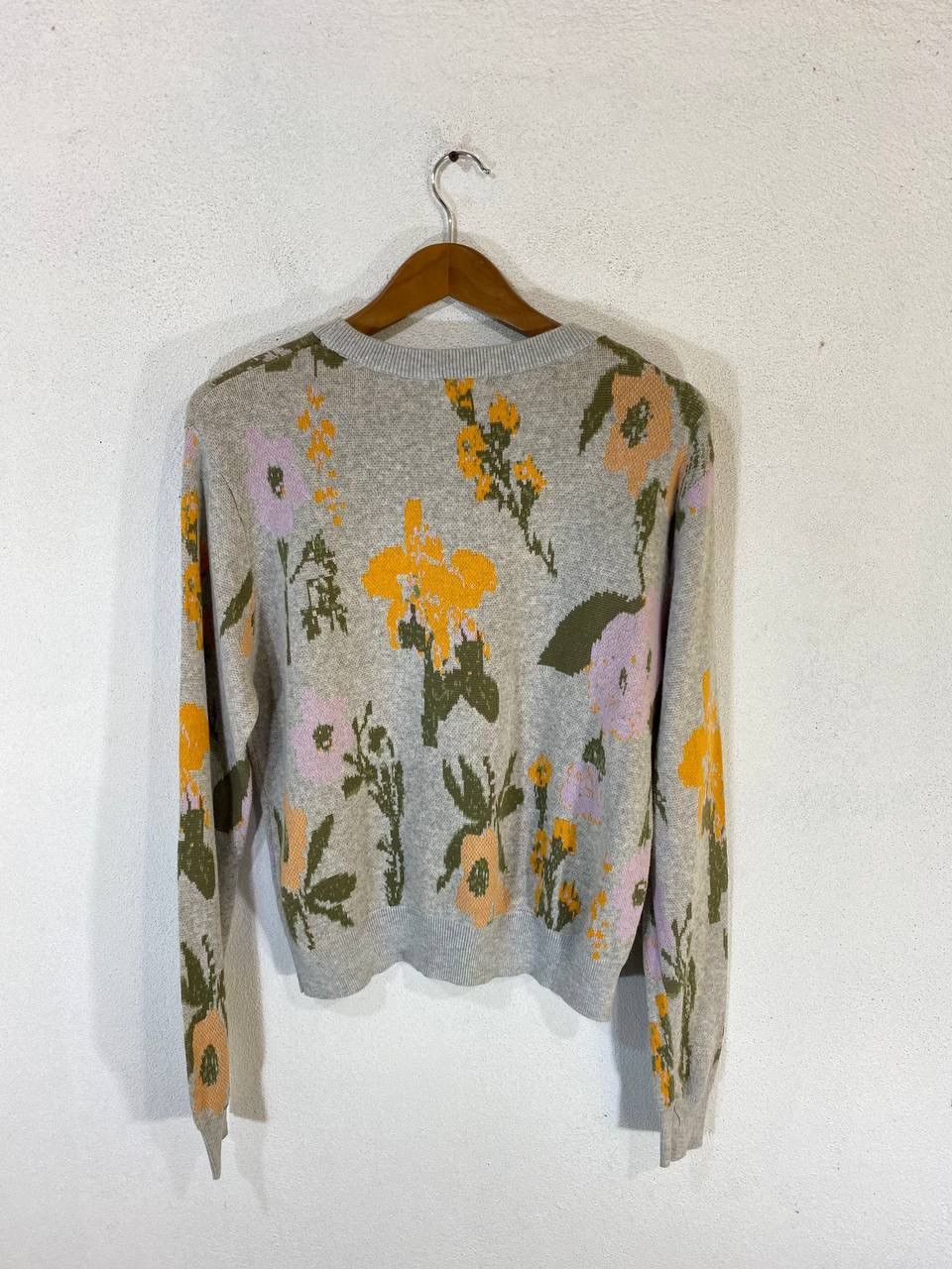 Japanese Brand Japanese Brands Knitwear Flower Design Size US L / EU 52-54 / 3 - 2 Thumbnail