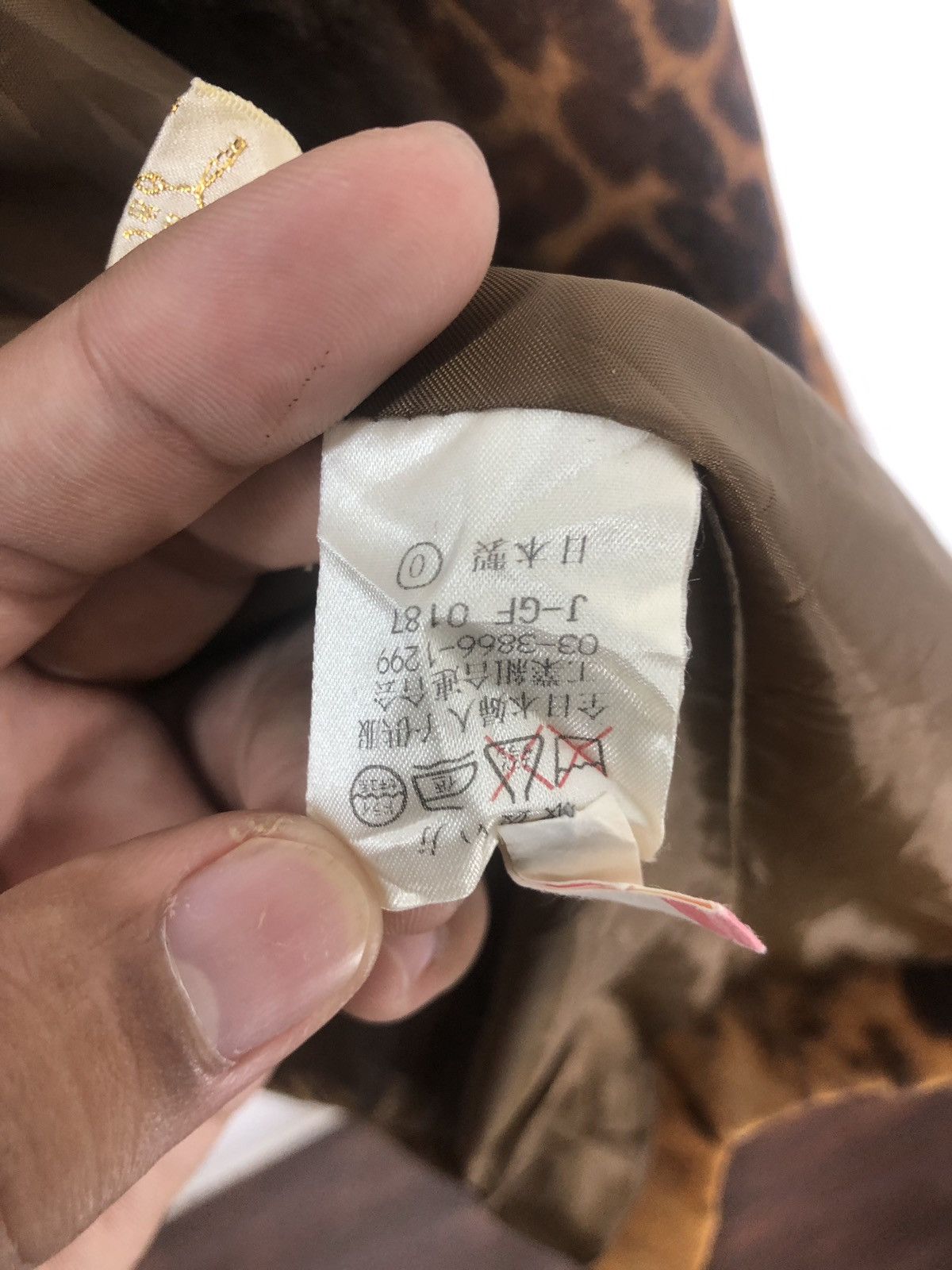 Designer × Handmade Tiger Stripe jacket cw21 Size US L / EU 52-54 / 3 - 11 Thumbnail