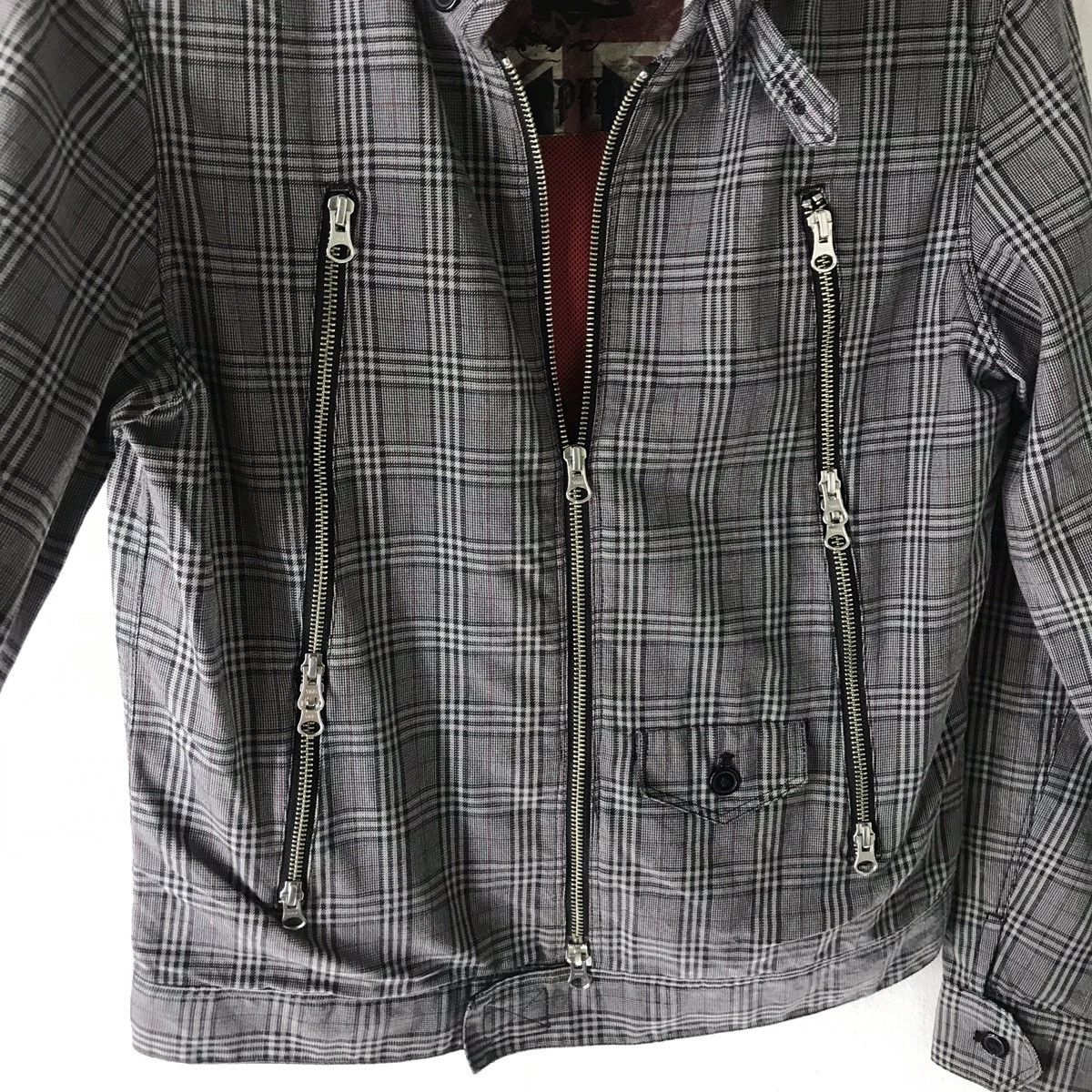 Japanese Brand PPFM PARACHUTE ZIPPER JACKET TOP JAPANESE DESIGNER PUNK Size US S / EU 44-46 / 1 - 6 Thumbnail