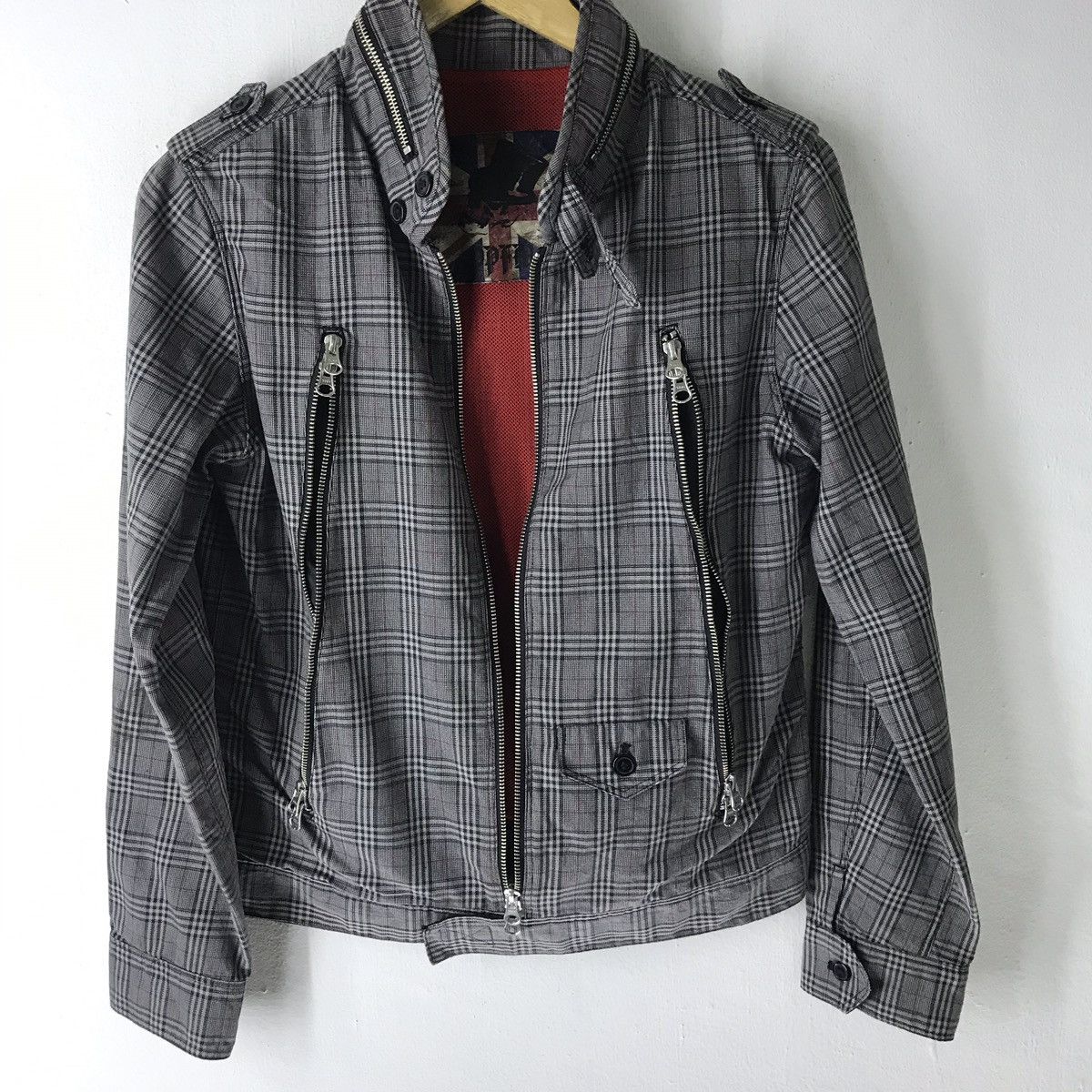 Japanese Brand PPFM PARACHUTE ZIPPER JACKET TOP JAPANESE DESIGNER PUNK Size US S / EU 44-46 / 1 - 5 Thumbnail